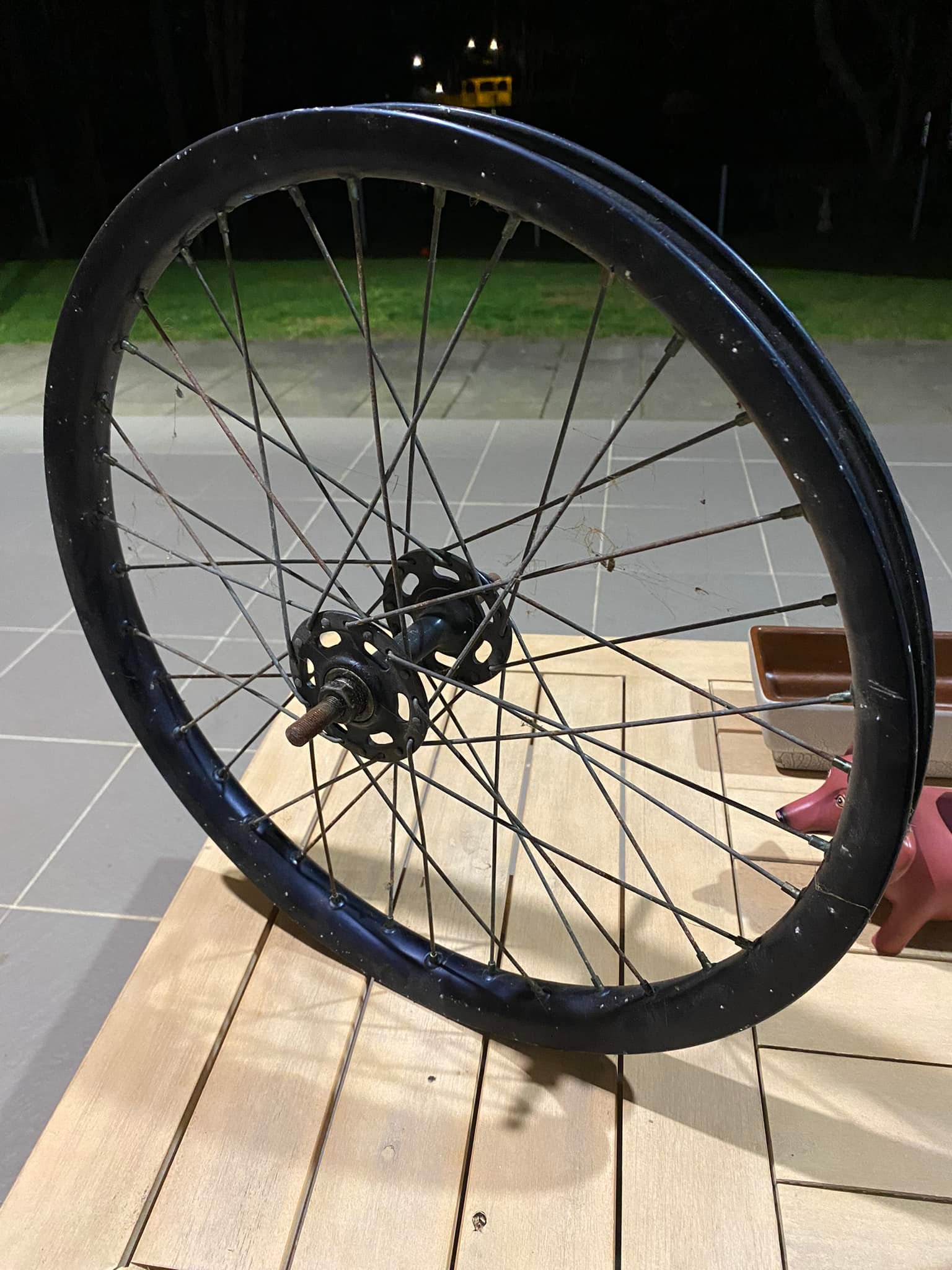 What's the oldest BMX part you still have?