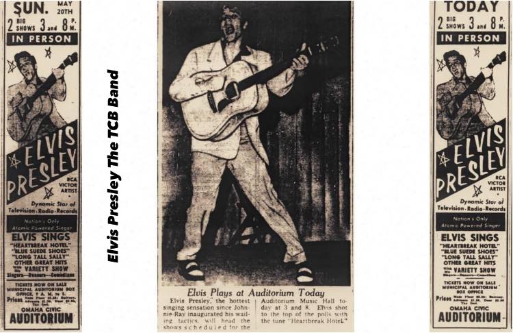 Elvis Presley The TCB Band MAY 20th,1956 