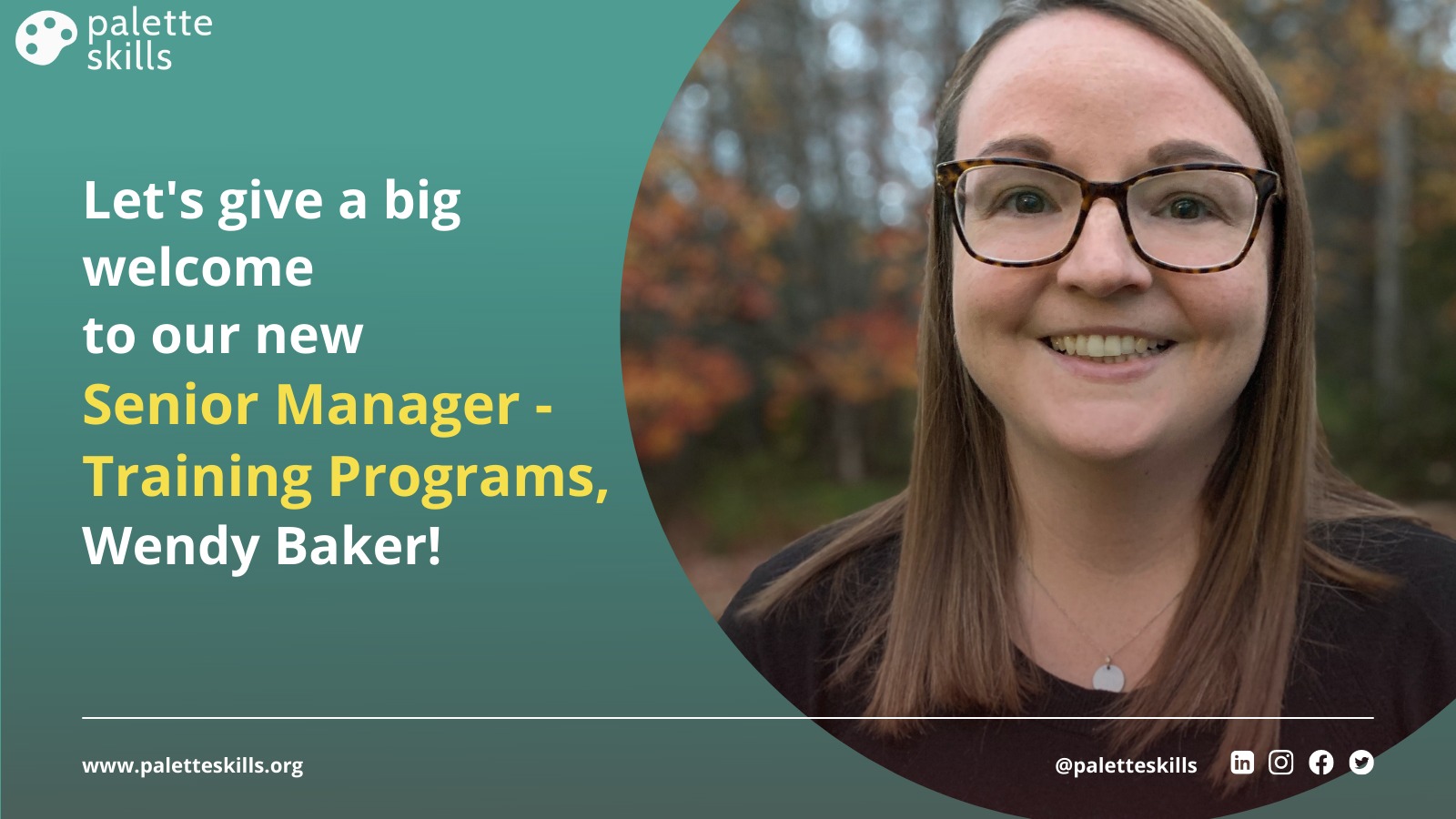 Palette Skills - Meet Wendy - our new Senior Manager,... | Facebook