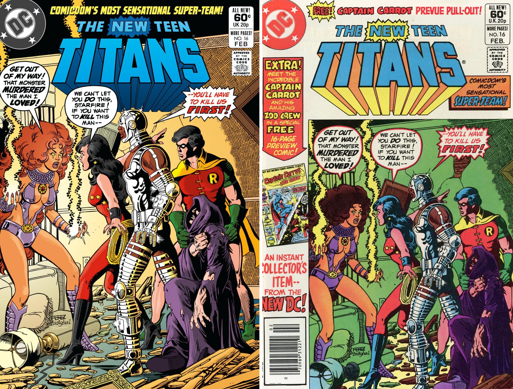 First double cover: New Teen Titans Annual #2