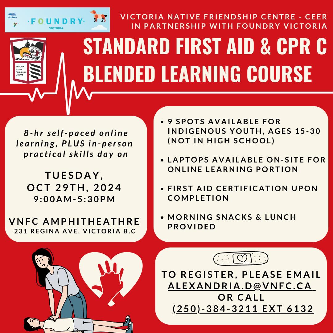 VNFC CEER - Job Club | # Standard First Aid & CPR C Blended Learning ...