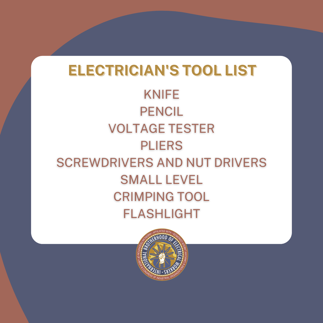 IBEW Local 354 - A few tools every journeyman should have... | Facebook