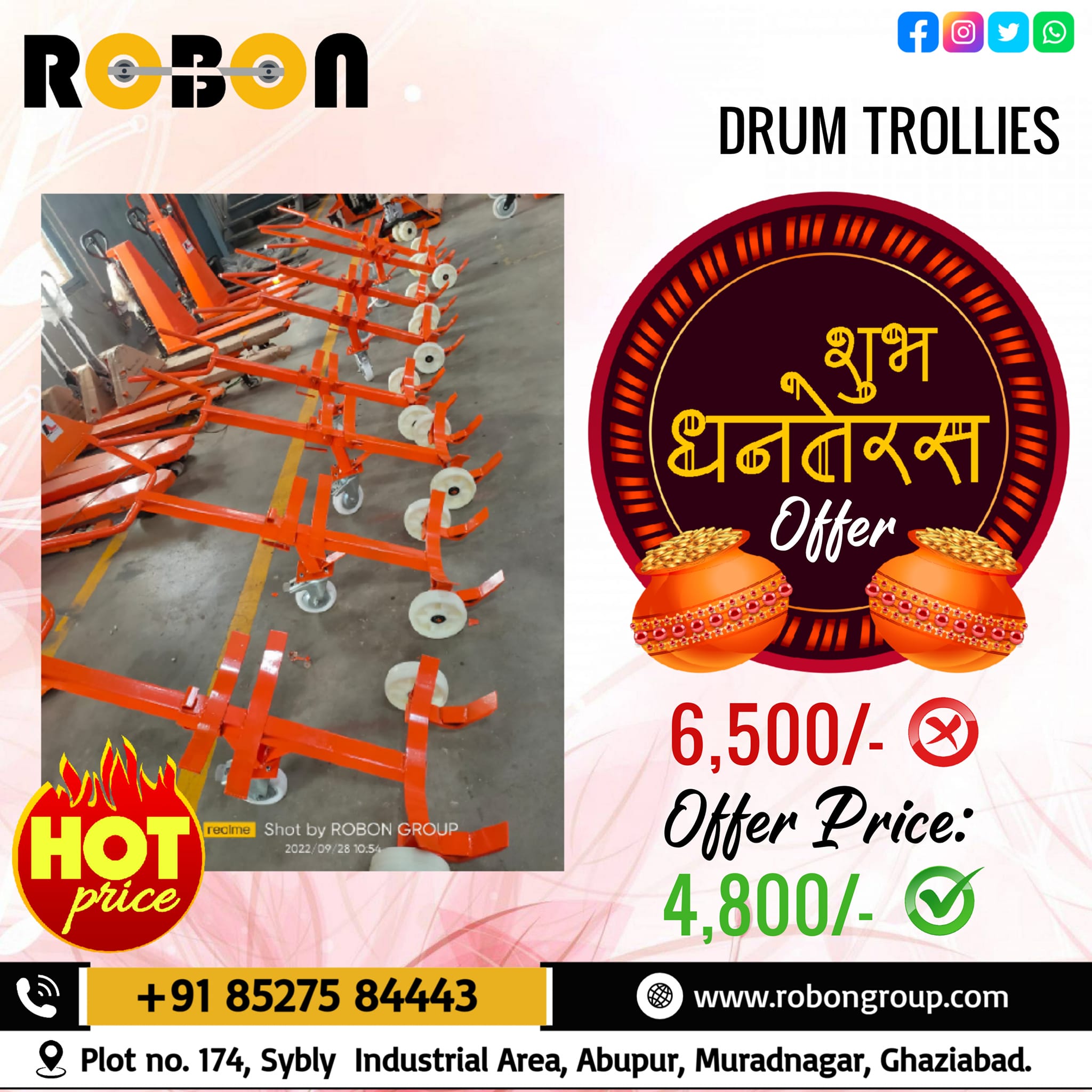 ROBON Group - ROBON Group is one of the best Drum Trolley... | Facebook