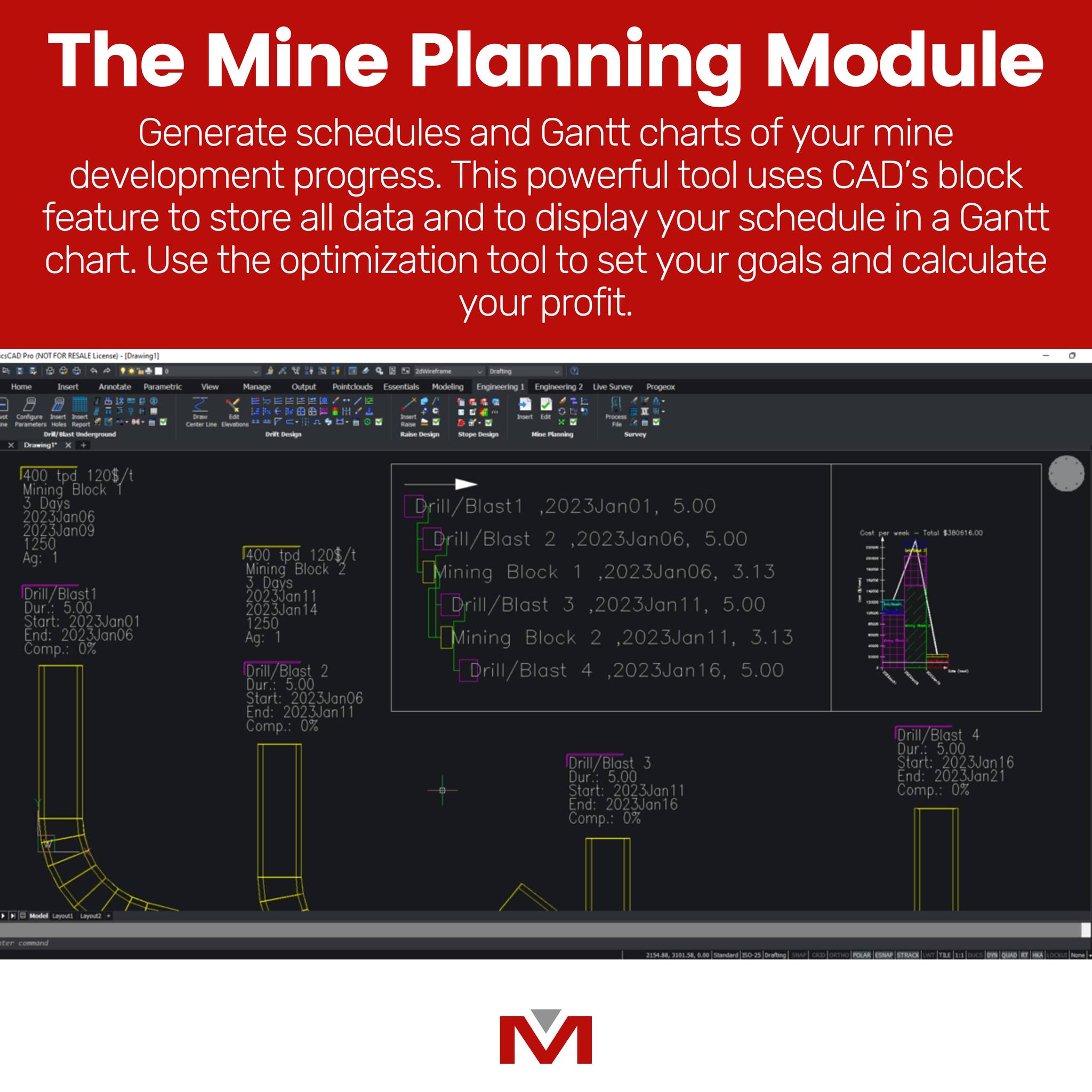 Promine - 🔻 The Mine Planning module is the perfect tool...