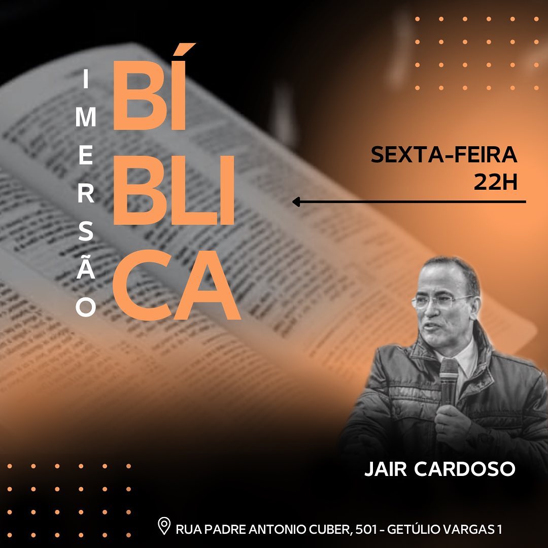Umadi Kadosh - IMERSÃO BÍBLICA 📝Tema: Renúncia 📖Venha... | Facebook