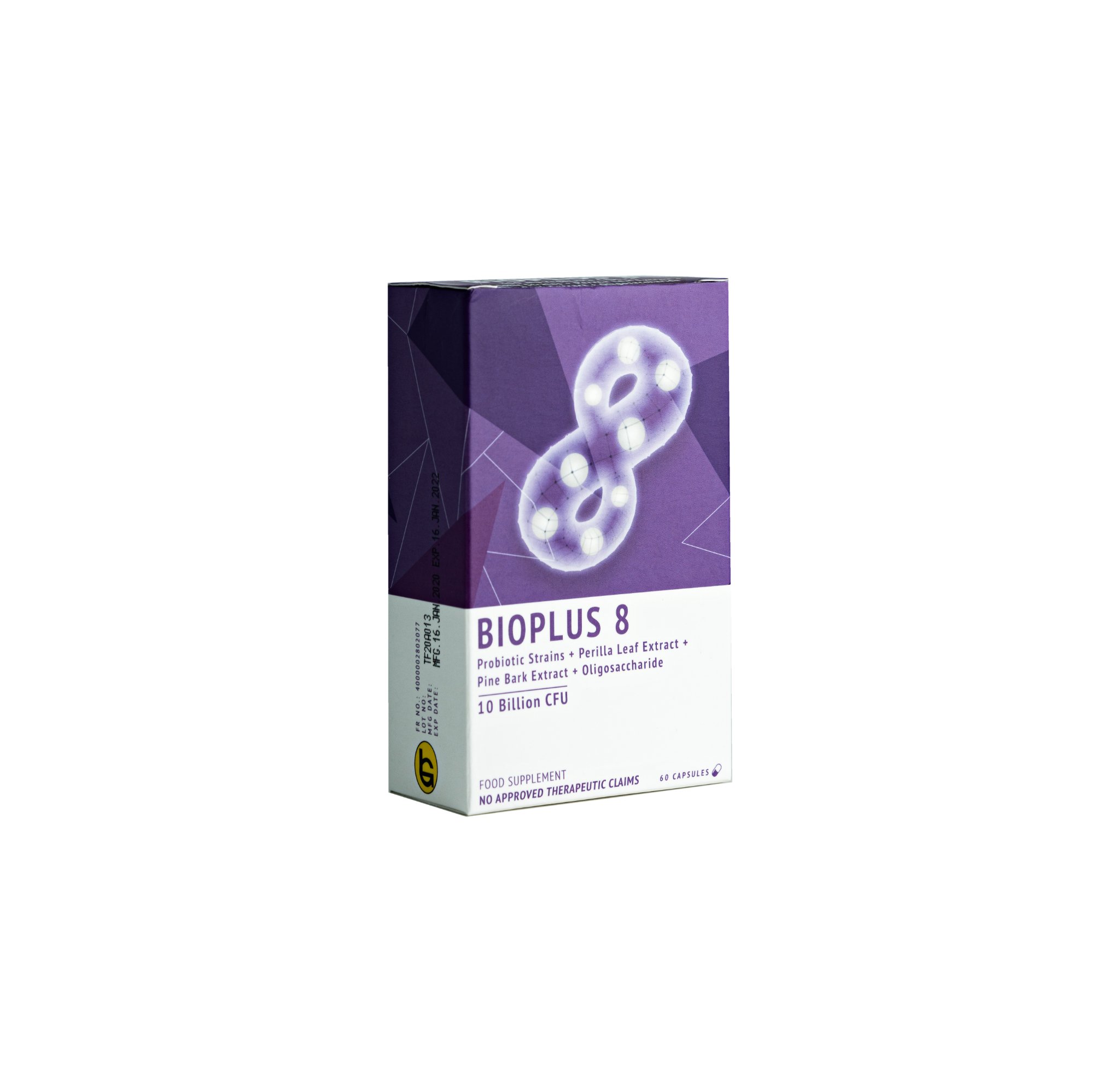 Largen - BIOPLUS 8 is a 300 mg capsule that contains 8 Probiotic ...