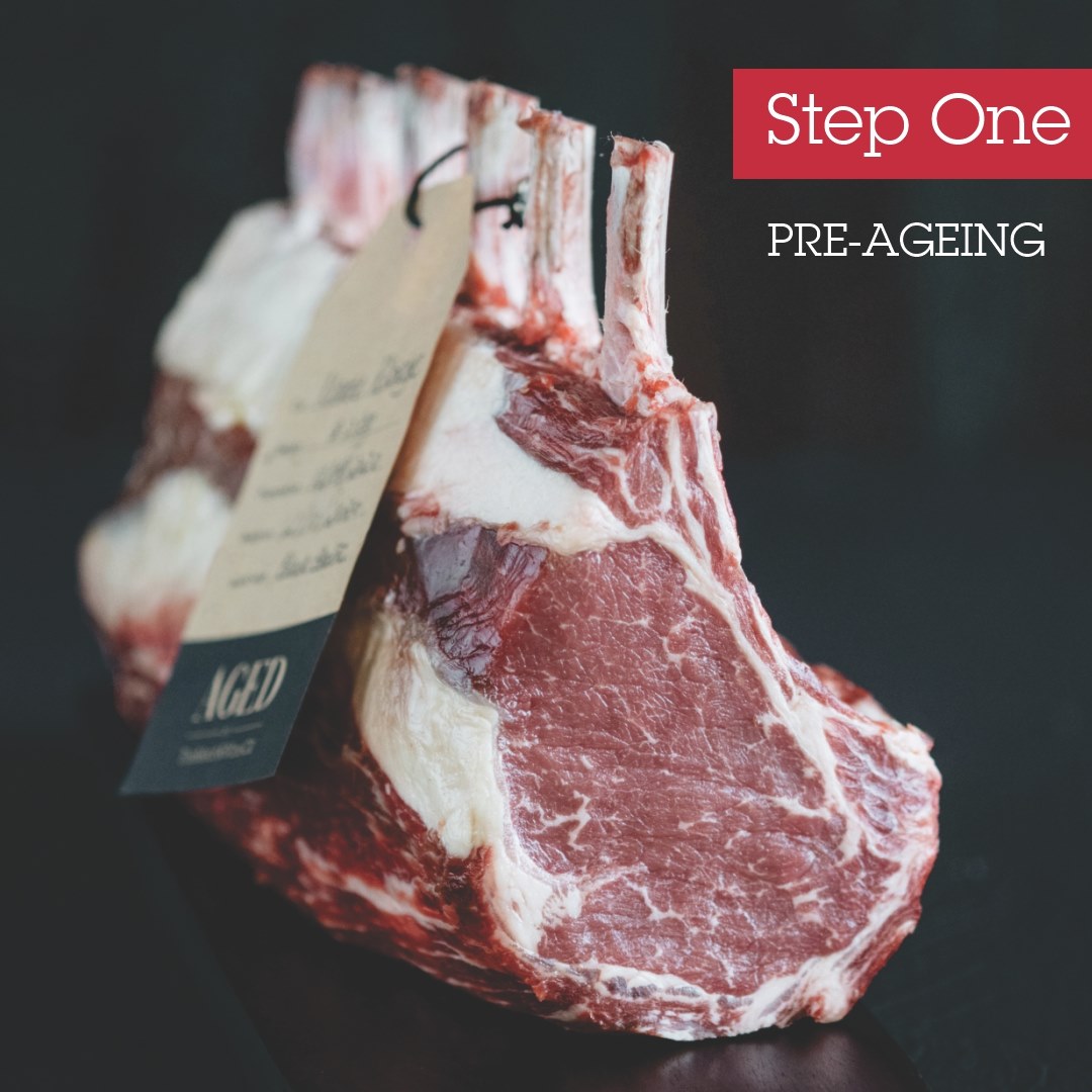 The Meat & Wine Co - STEP ONE Pre-ageing Before coating the meat, it is ...