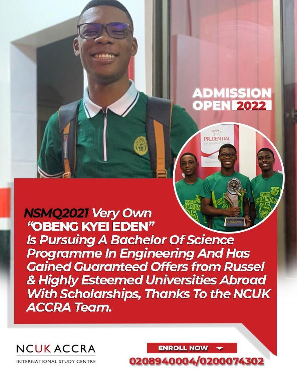 NCUK Accra - Are you a WASSCE,IGCSE and O Levels student... | Facebook