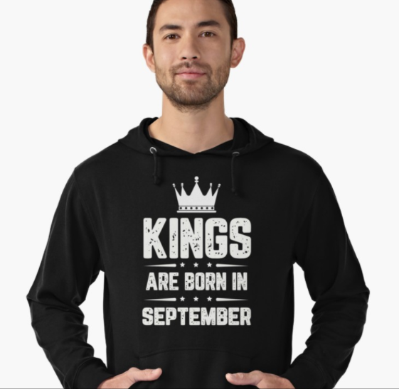 The Best Mom Was Born in September, Birthday T-shirt Design Stock