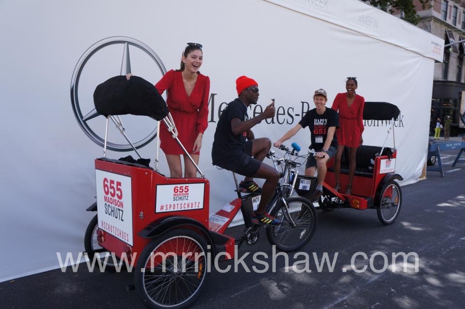 Mr. Rickshaw the NYC Pedicab Leader | New York NY