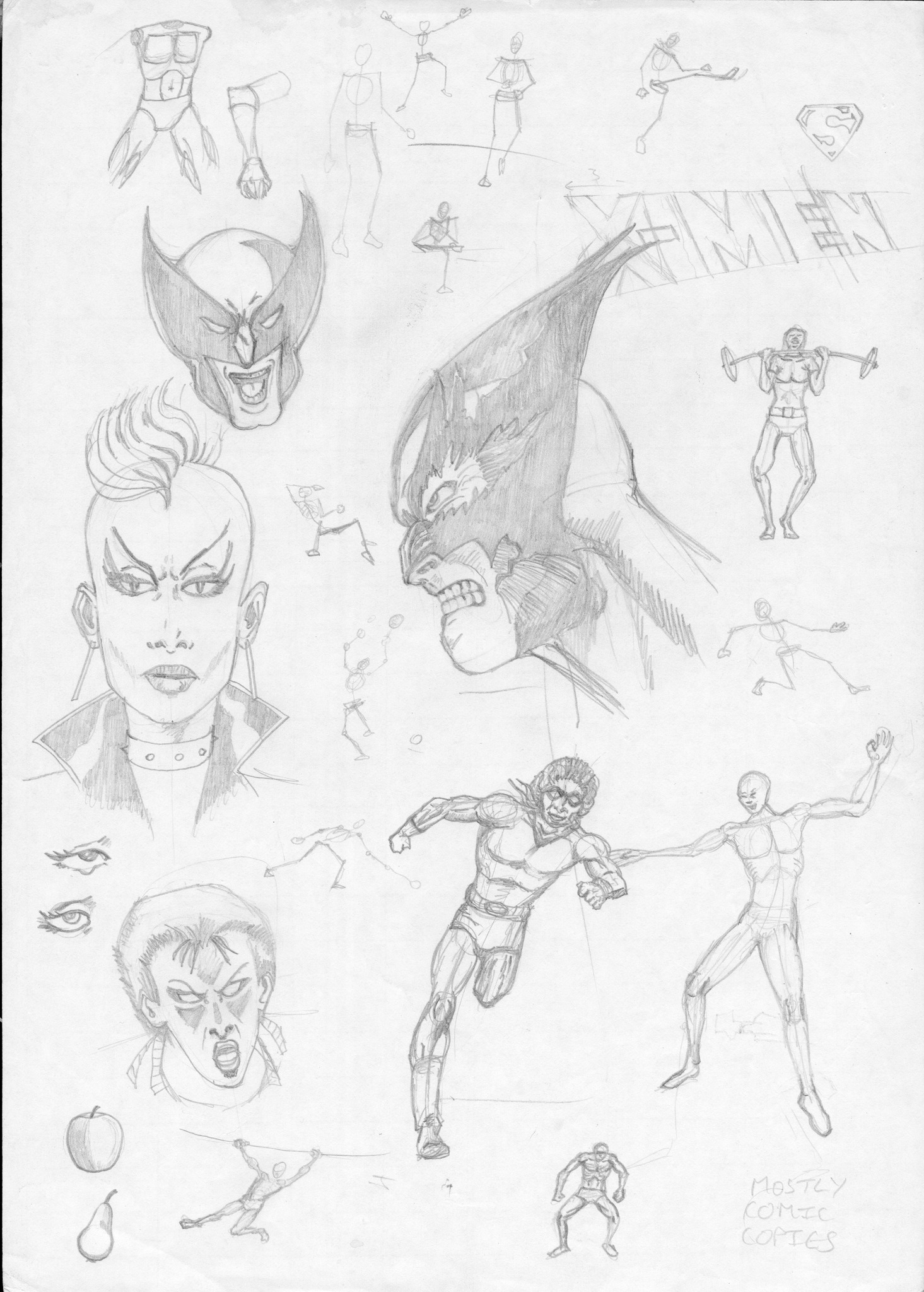 I've recently been digging out and scanning pages of my old