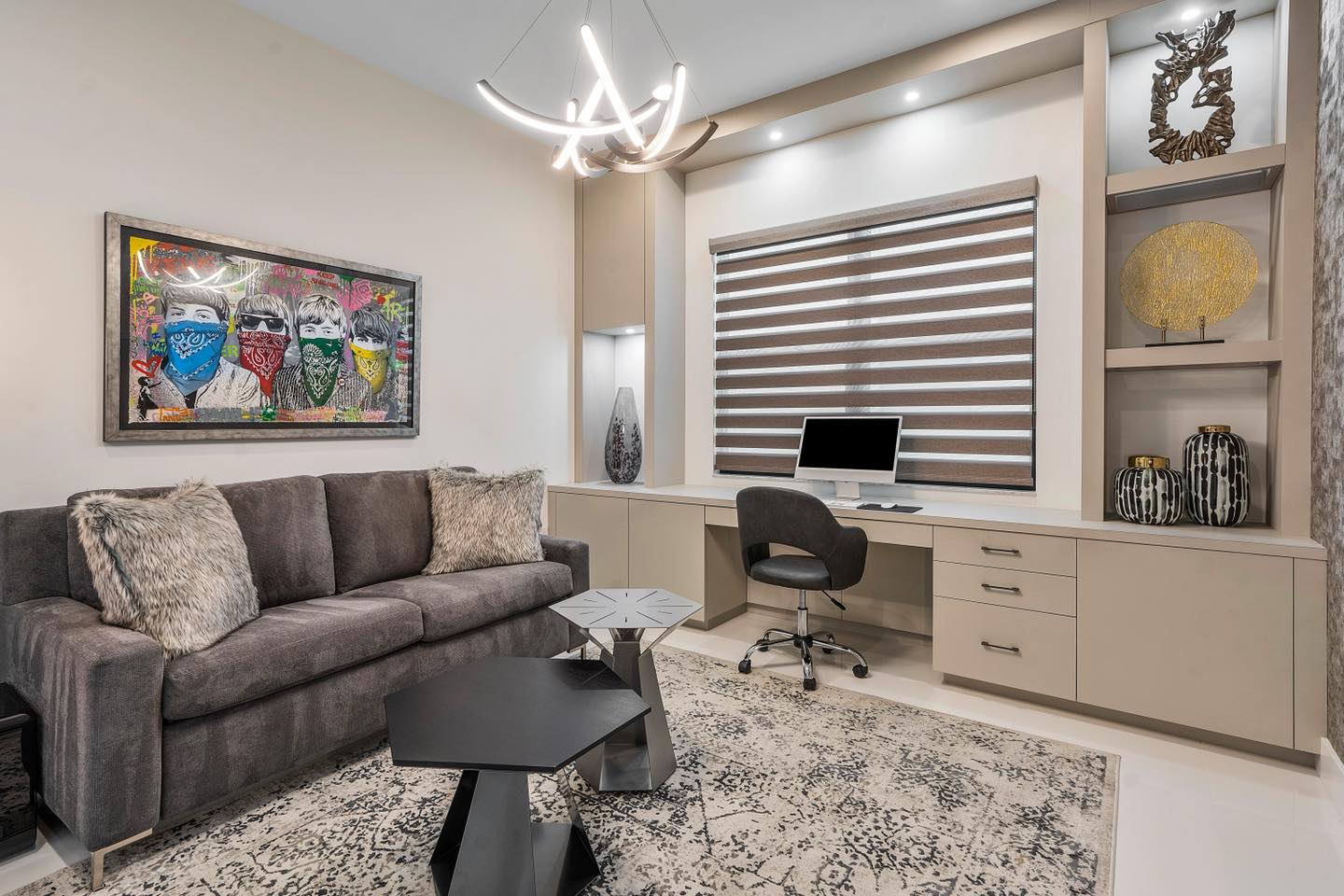 Beautiful office designed by Jody... - Interiors by Brown