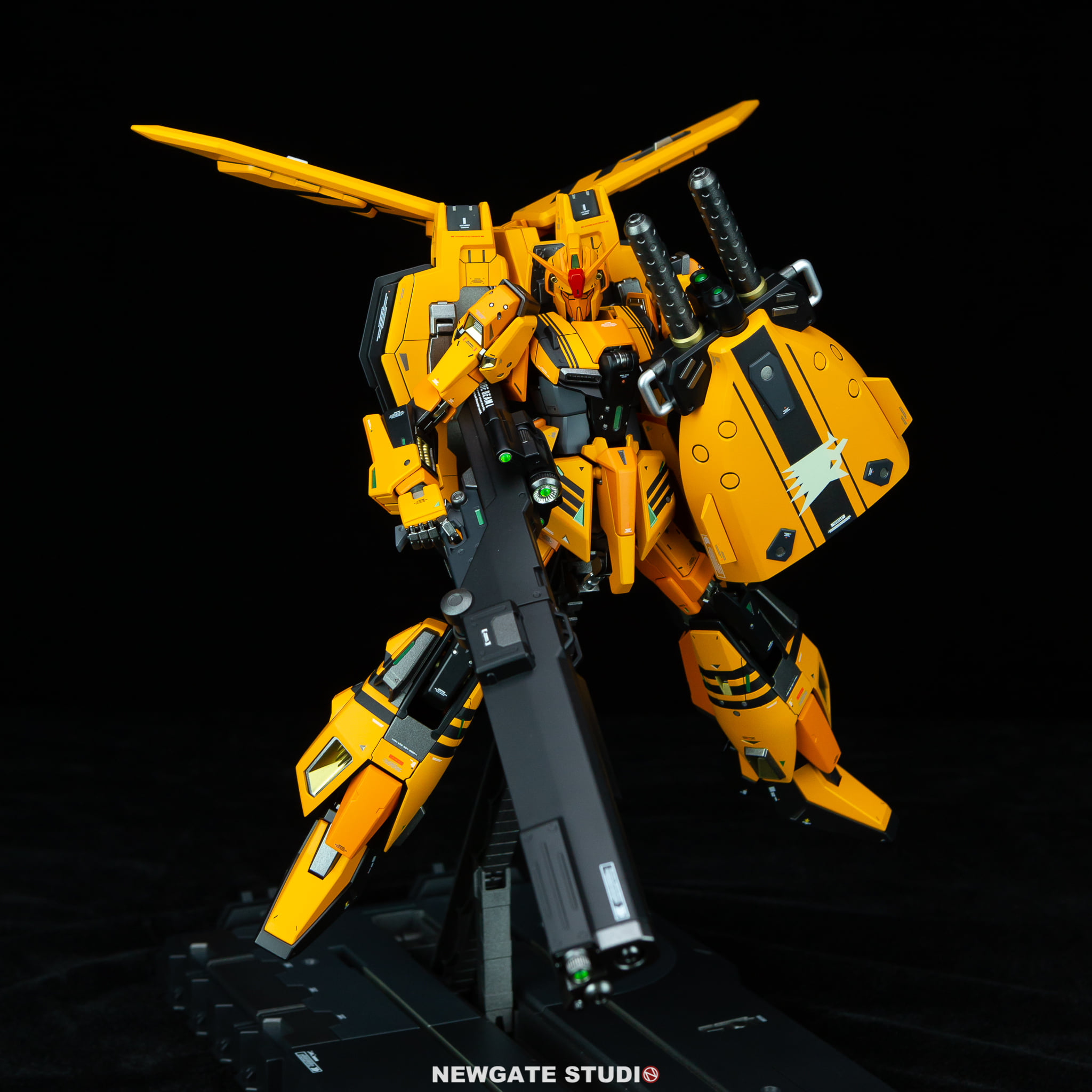 100% Complete P-Bandai Mg 1/100 MSZ-006-3B ZETA GUNDAM III B GRAY ZETA