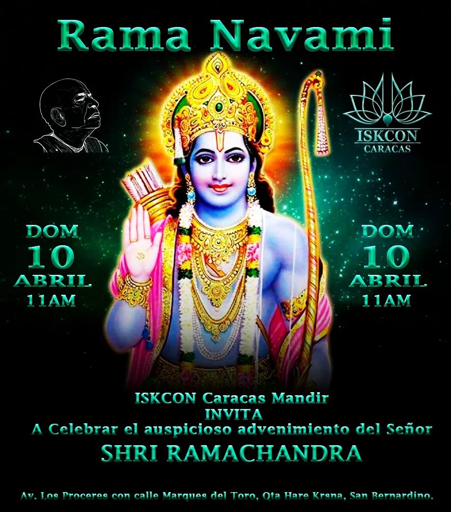 RAMA NAVAMI Ram Navami- Día de la... - ISKCON Venezuela