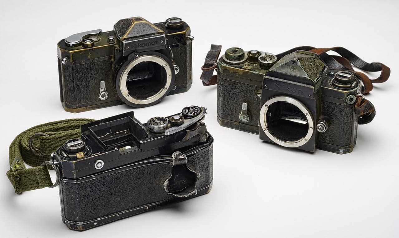 Nikon Camera Used by Japanese War Photographer