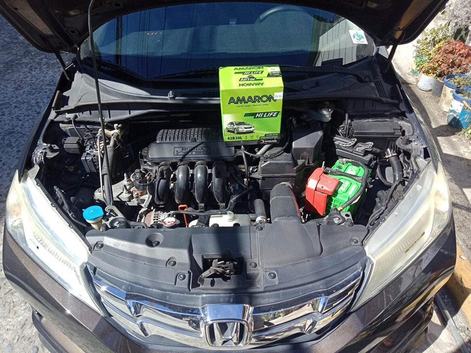 Honda City Amaron battery... - Crank Auto Locksmith Baguio | Facebook