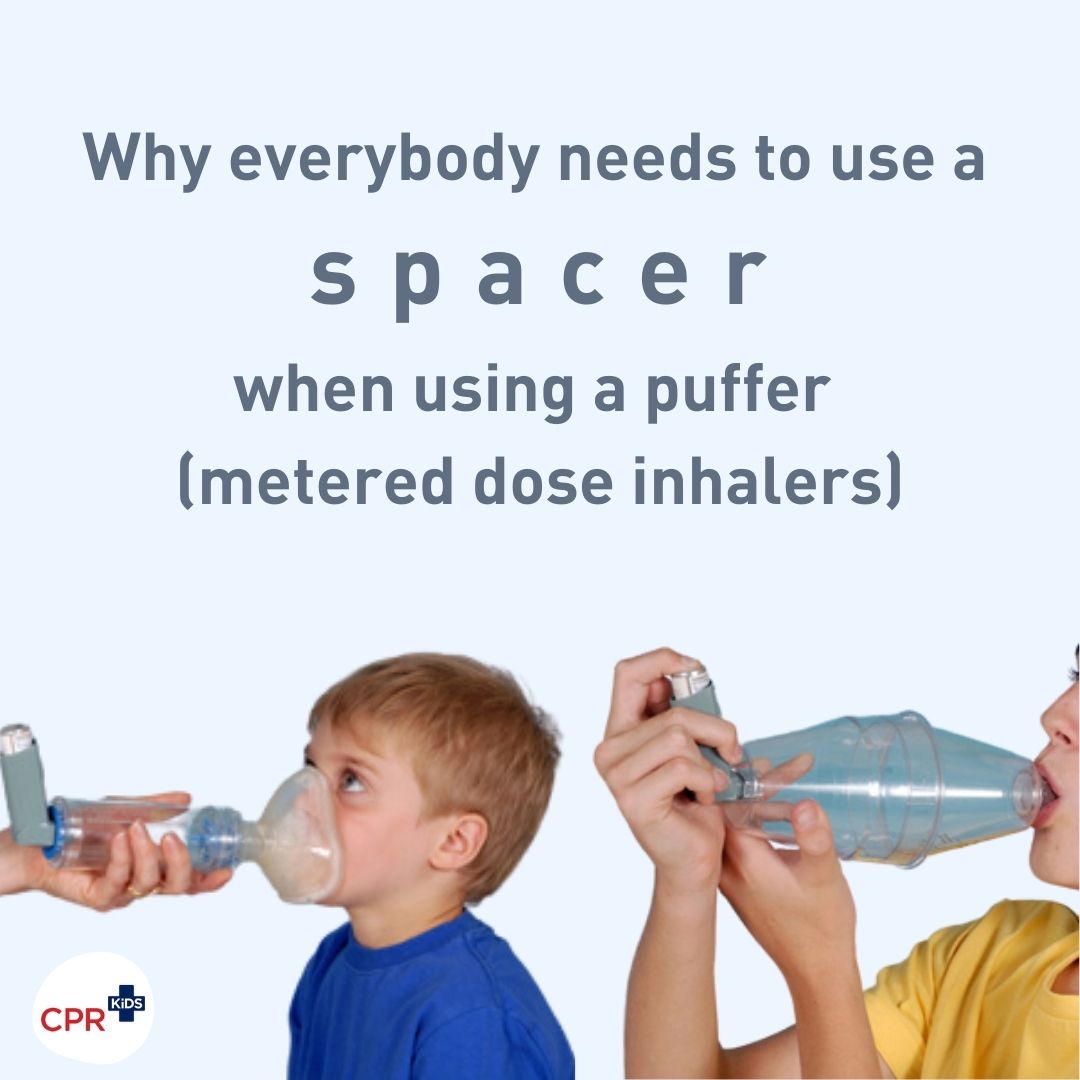 Does your little one use a spacer... - CPR Kids First Aid | Facebook