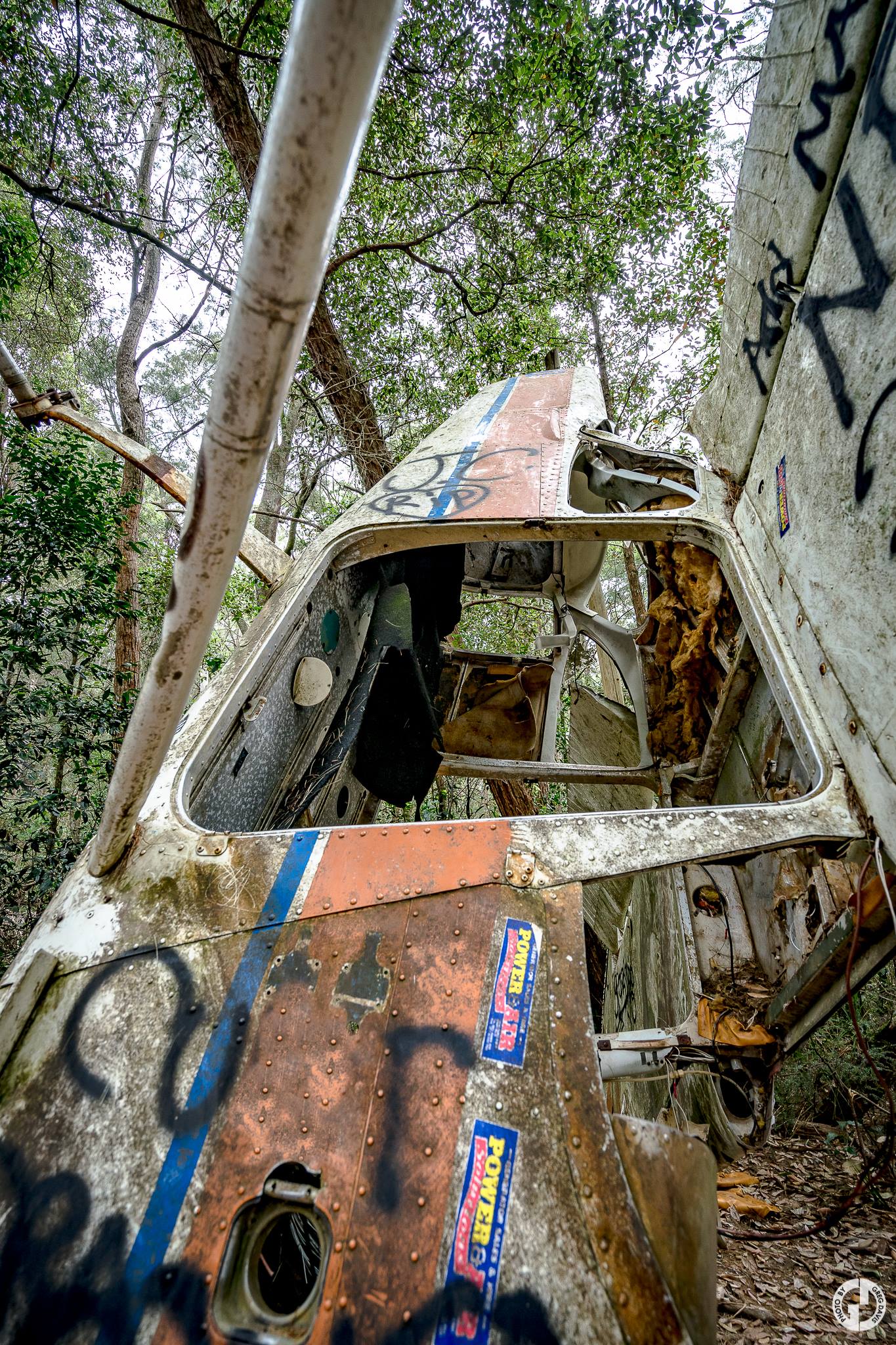 Explored - Wreckage of Aircraft VH-RYU in the Watagans State Forest ...