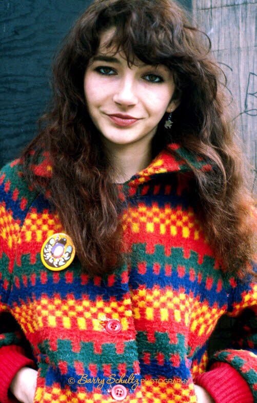 Kate Bush in Amsterdam (1979) — photographed by Barry Schultz