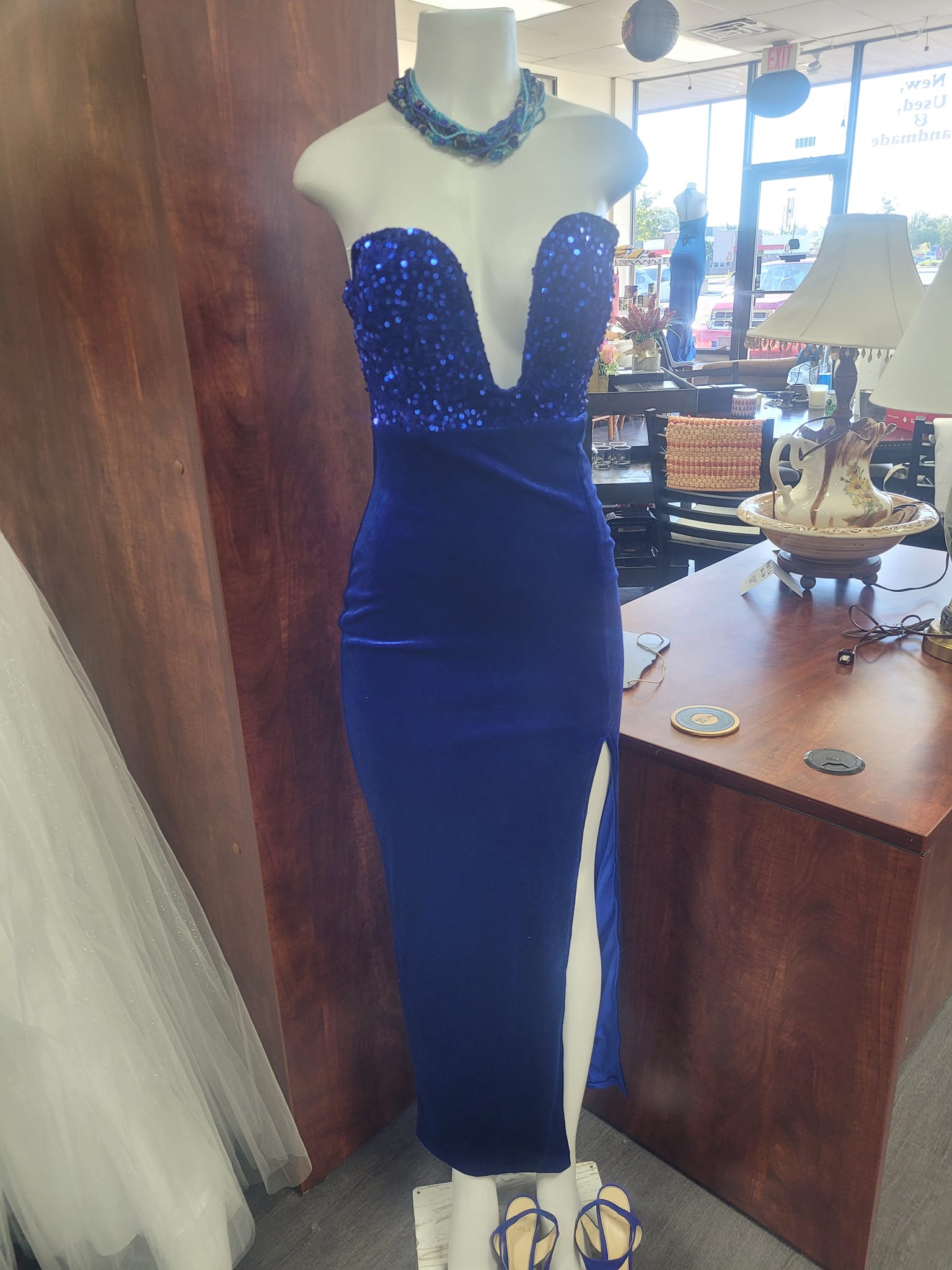 basketball homecoming dresses season is here and we can't wait to help you find your dress! We have for all school colors as well as all white dresses 💙 The dresses in See beaded mini cocktail