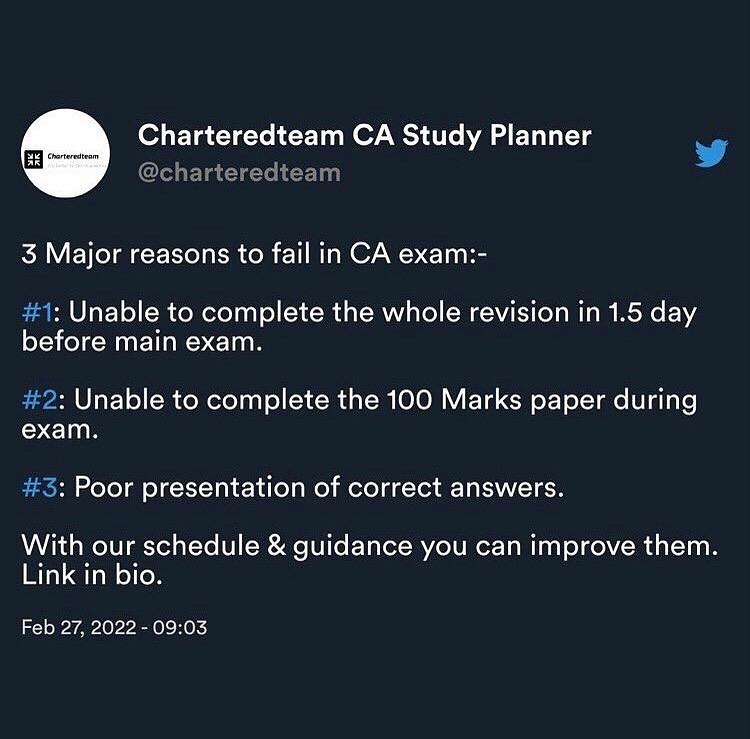 CA Addict - Target based strategy for CA Exams May 22