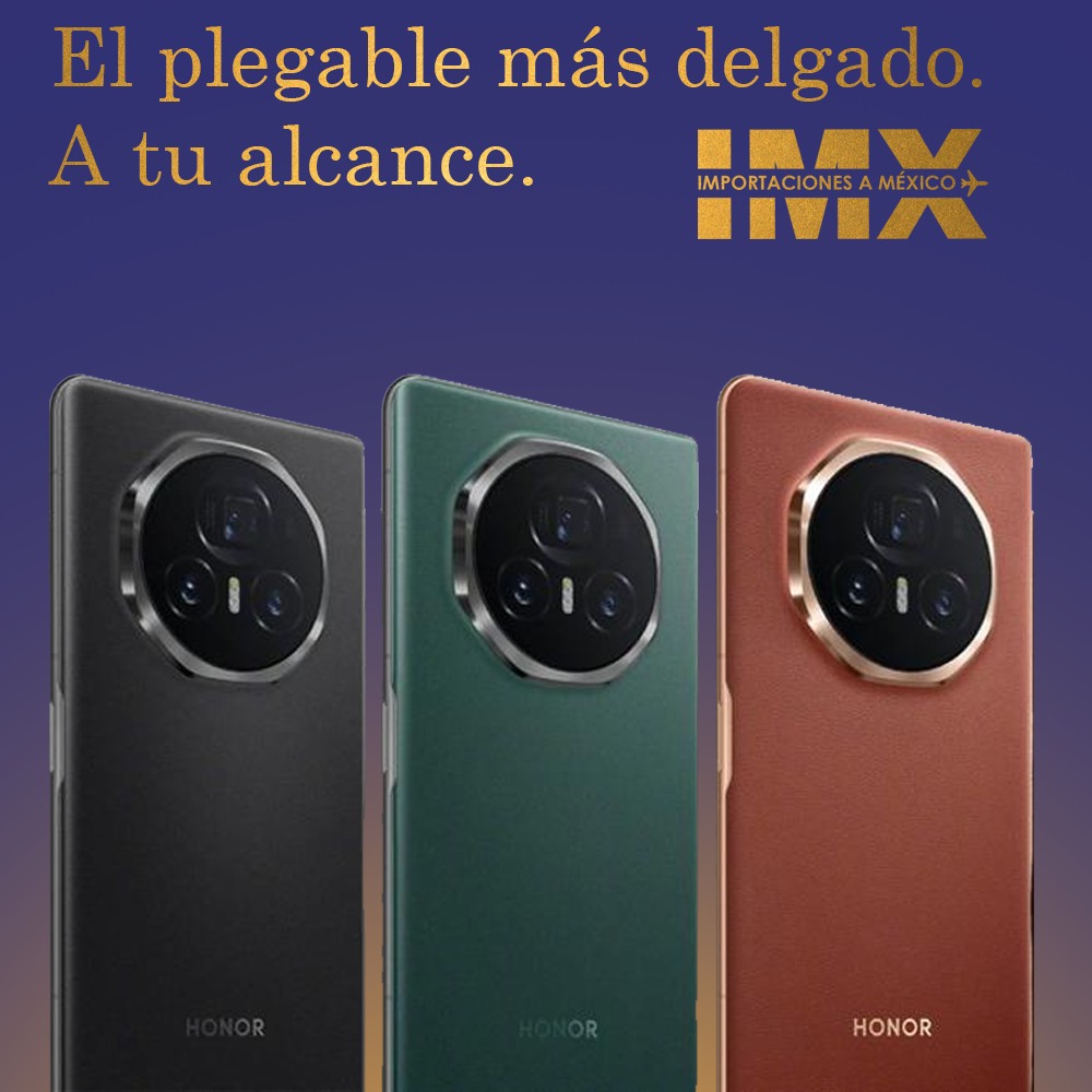 Importaciones a México - ¡El Honor Magic V3, el plegable más delgado ...