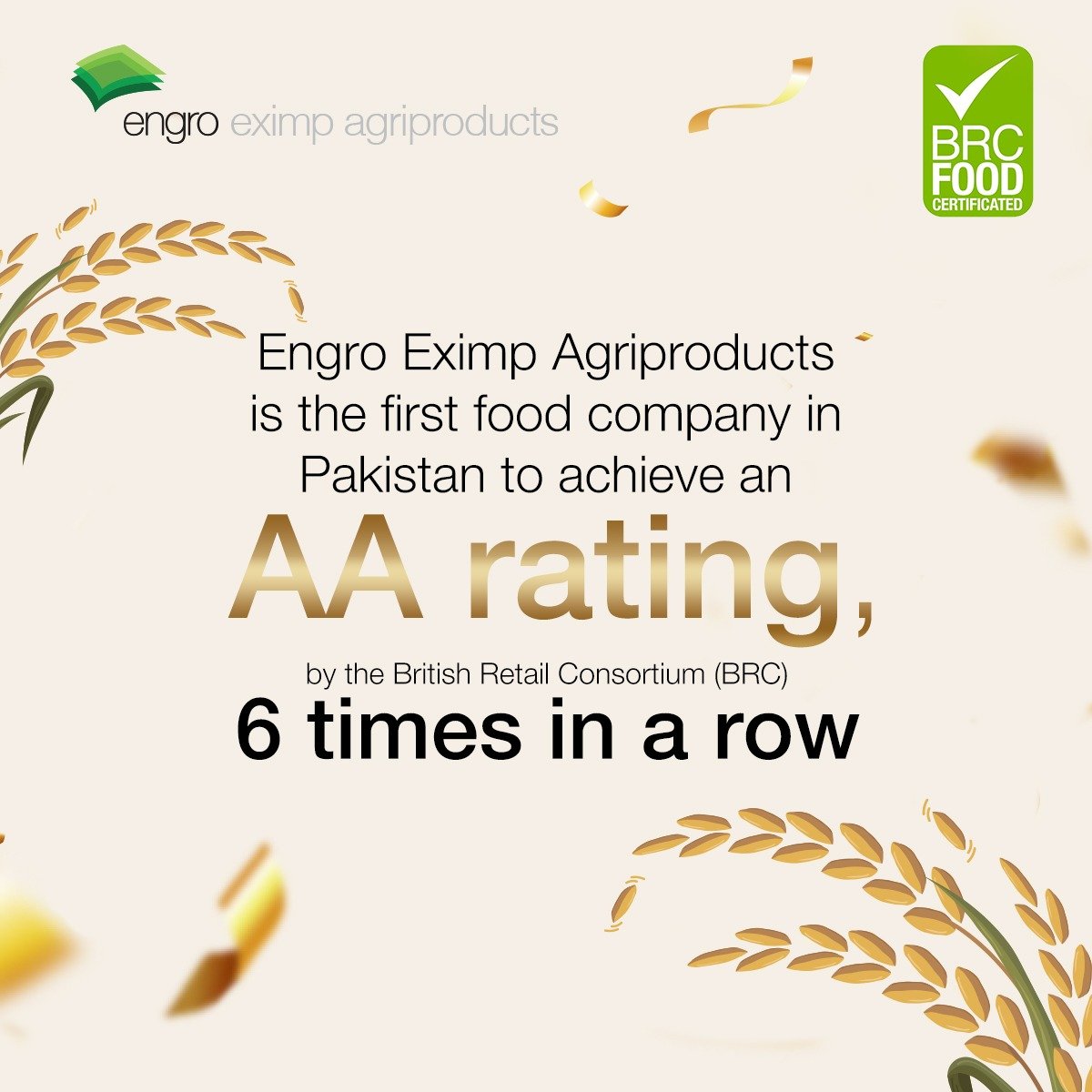Engro - Engro Eximp Agriproducts is humbled to have...