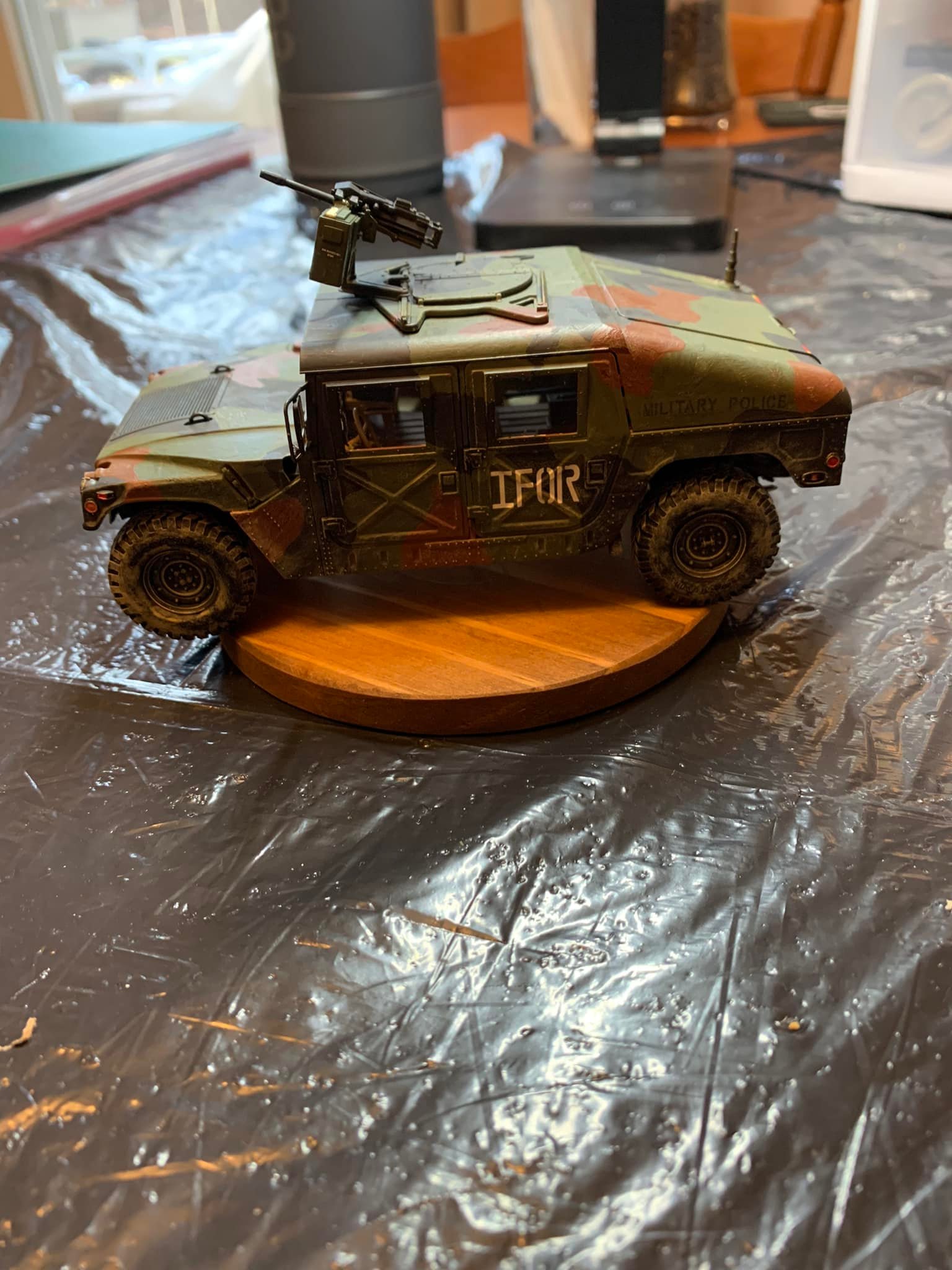 Humvee M1025 in NATO tri-tone camo