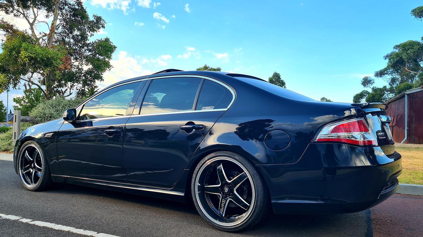 FORD Falcon G6E 🔥 Sitting LOW &... - Lenso Wheels Australia