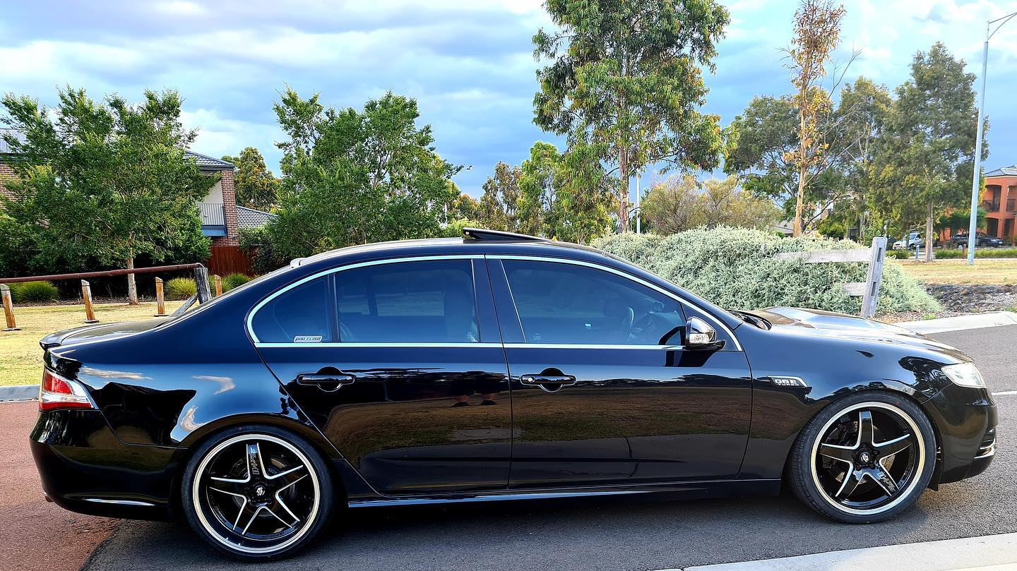 FORD Falcon G6E 🔥 Sitting LOW &... - Lenso Wheels Australia