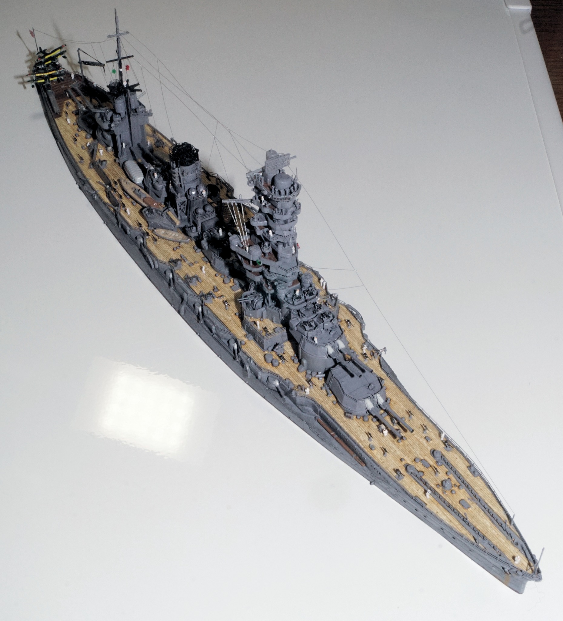 大日本帝国海軍 戦艦『扶桑（ふそう）』昭和19年」1 昨年末から作り 