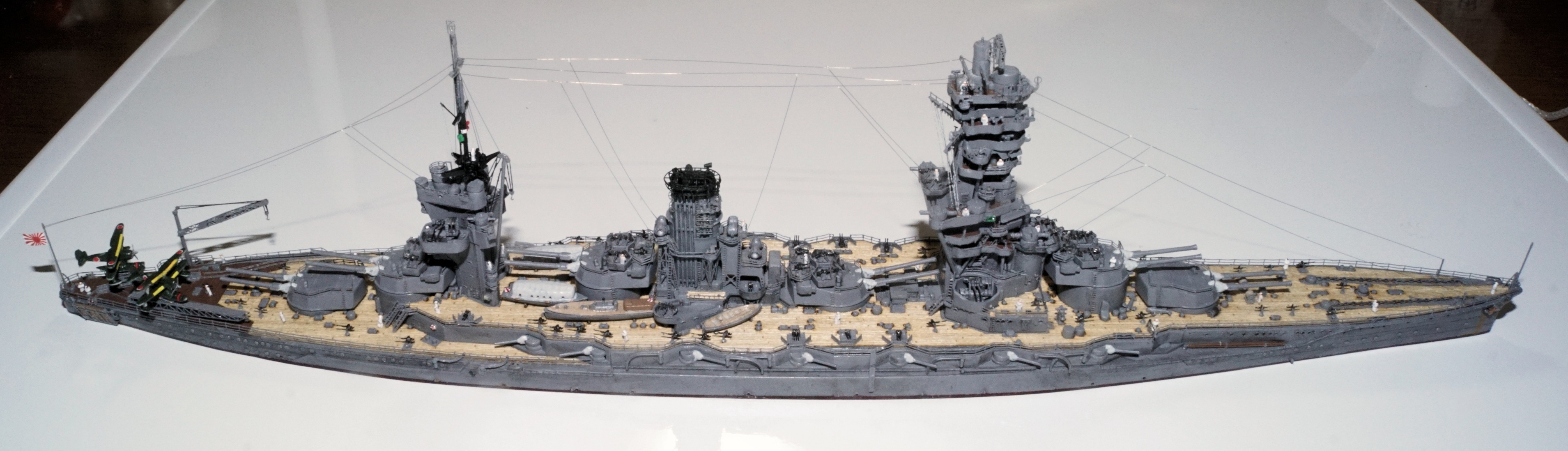 大日本帝国海軍 戦艦『扶桑（ふそう）』昭和19年」1 昨年末から作り 