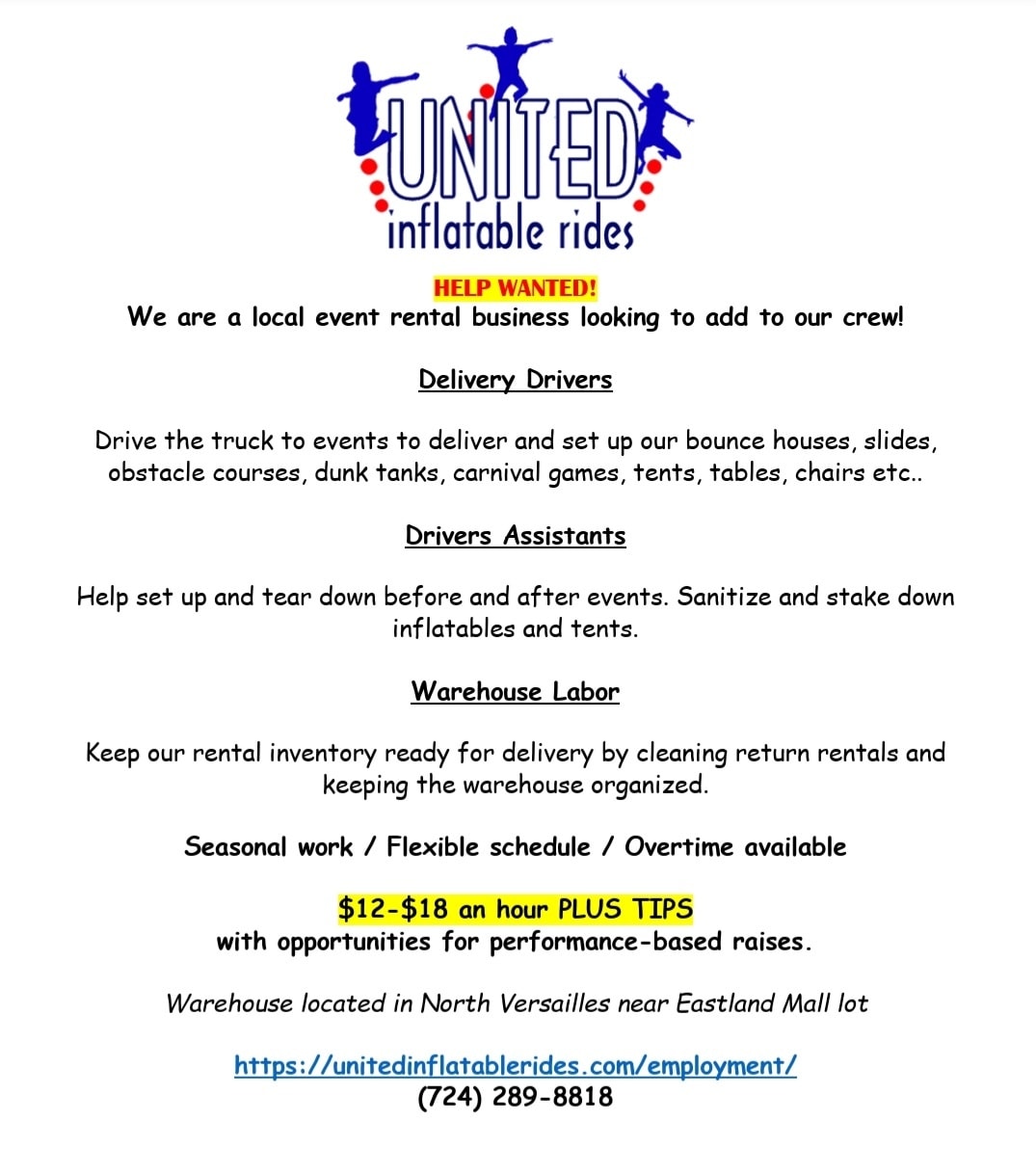 United Inflatable Rides | Irwin PA