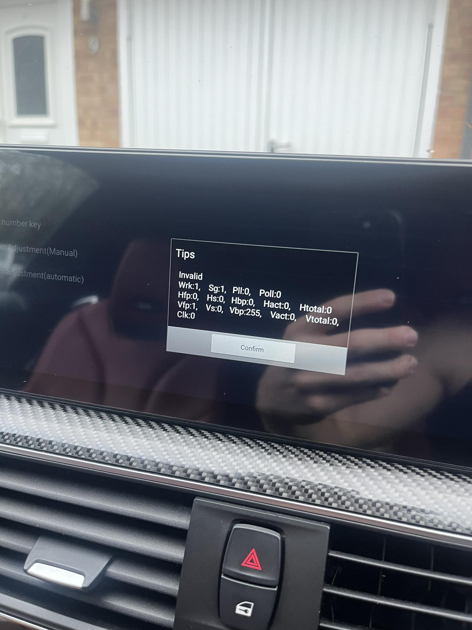 bmw 14.9” nbt evo no OEM screen | Facebook