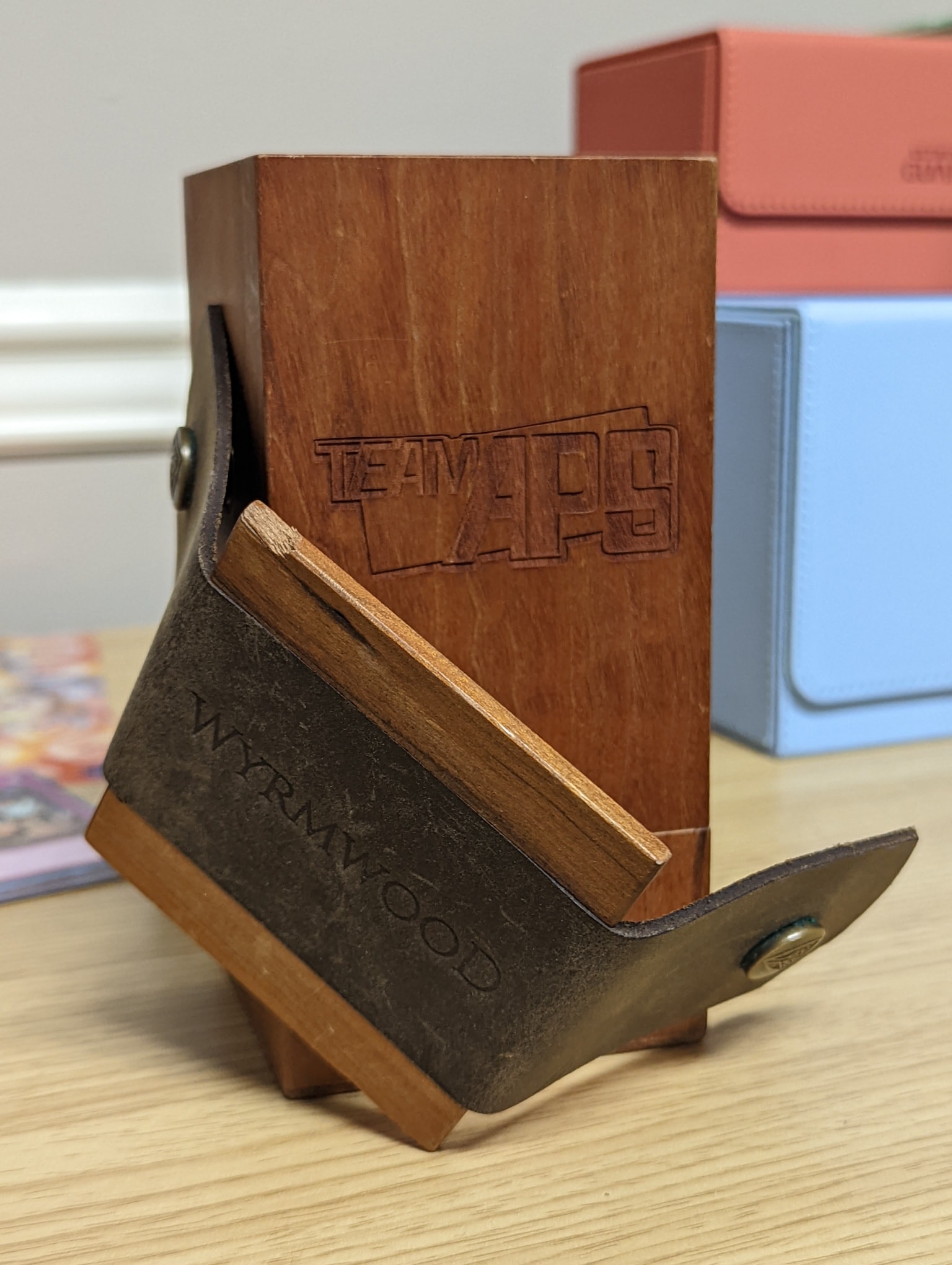 yugioh deck box custom VEHASAYO Card Box, Make Your Own Card Cases, Premium Leather Deck Case for TCG, MTG, CCG, OCG Storage, Compatible with Magic The Gathering : Toys & Games Upload any artwork and create a personalized TCG deck box for Yu yugioh deck box custom This