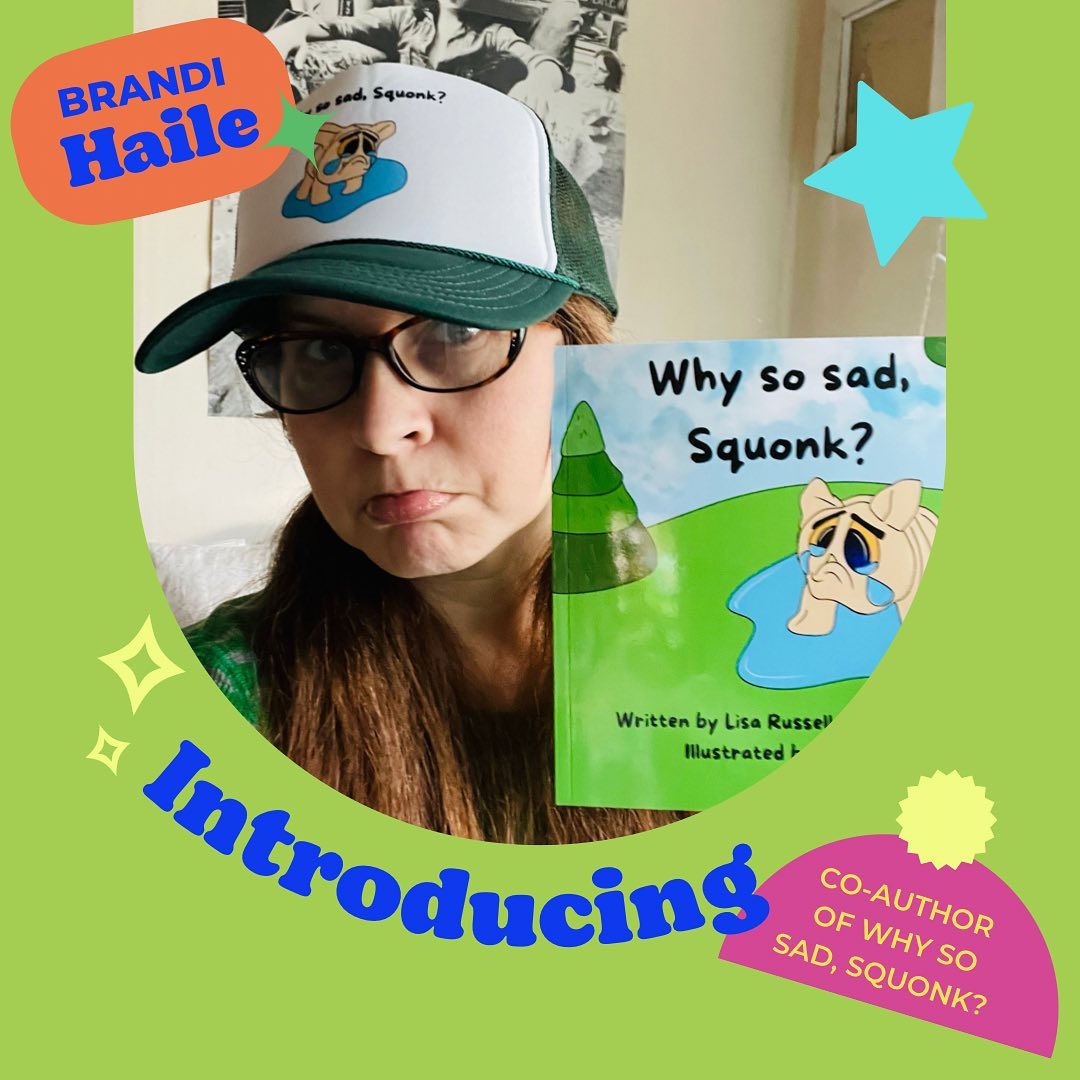 This is Brandi Haile! She co-wrote the... - Cryptid Comforts
