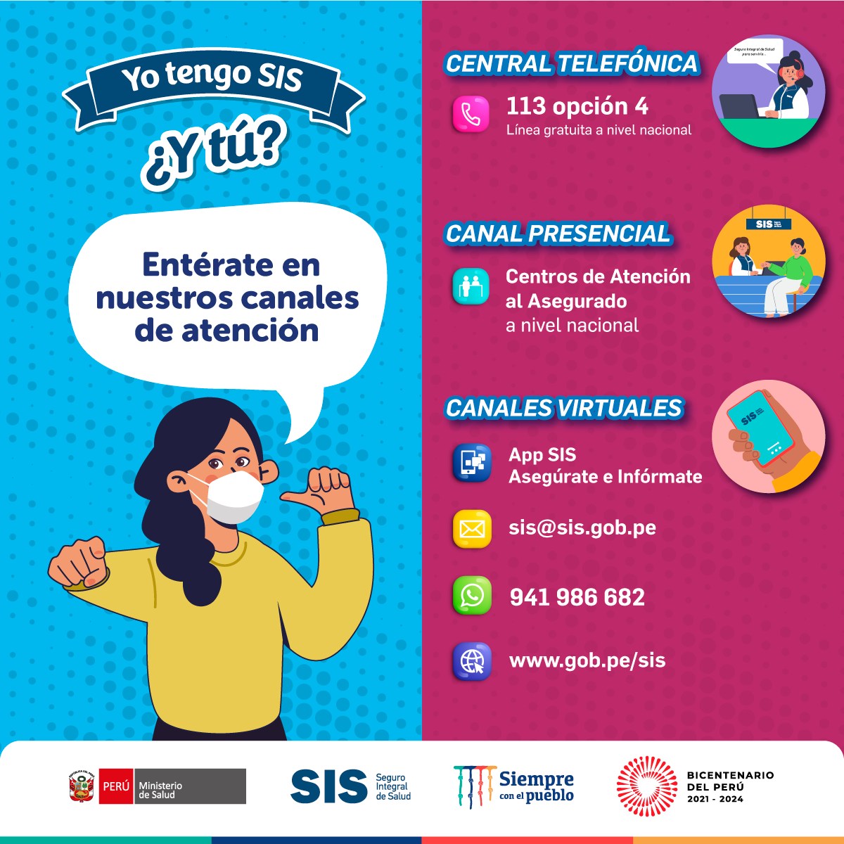 #YoTengoSISyTu Si necesitas... - Seguro Integral de Salud | Facebook