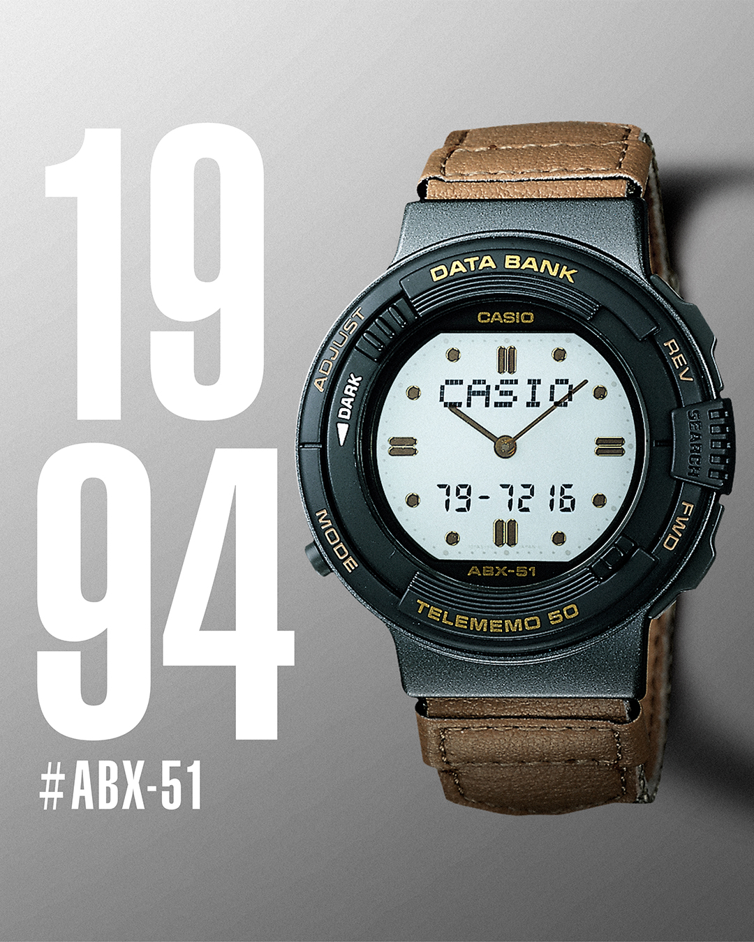 CASIO - #casio50quiz - 1994 - ABX-51 - This Casio looks like a