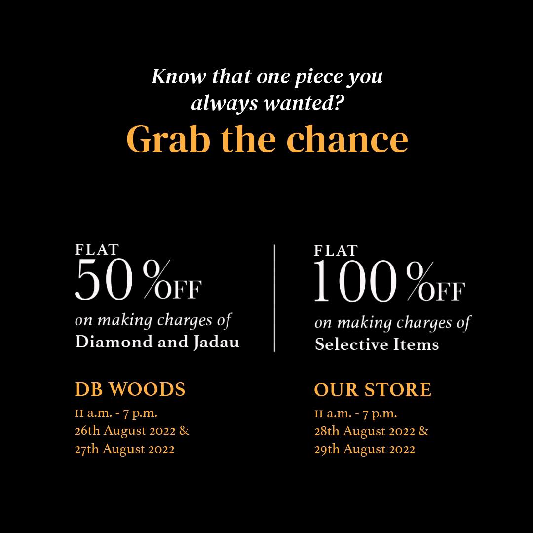 Tiansh Jewels - We’re offering flat 50% off on making... | Facebook