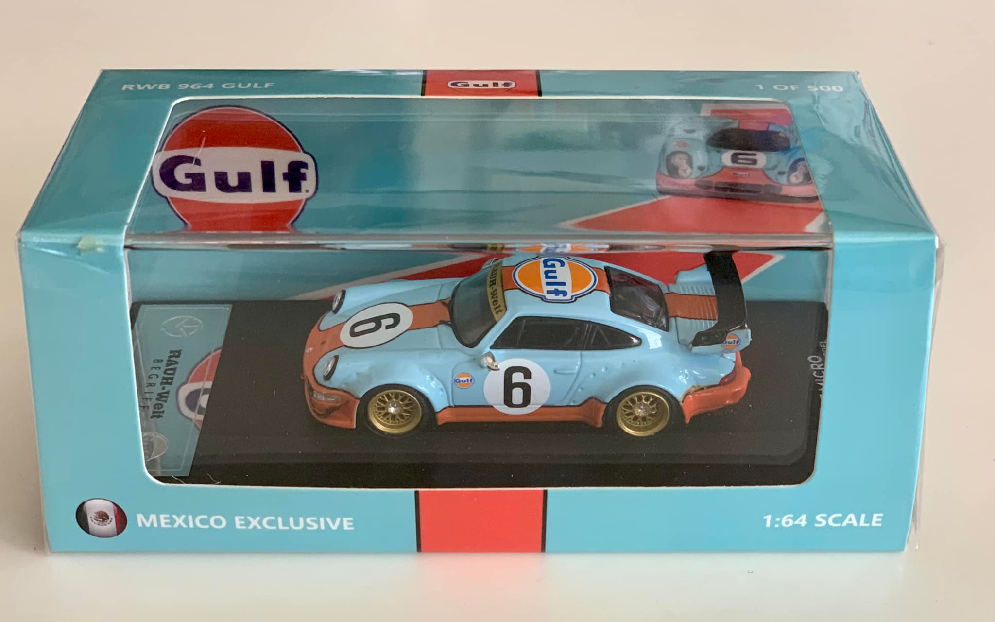 Limited edition 2023 Hot Wheels Porsche 964 Mexico