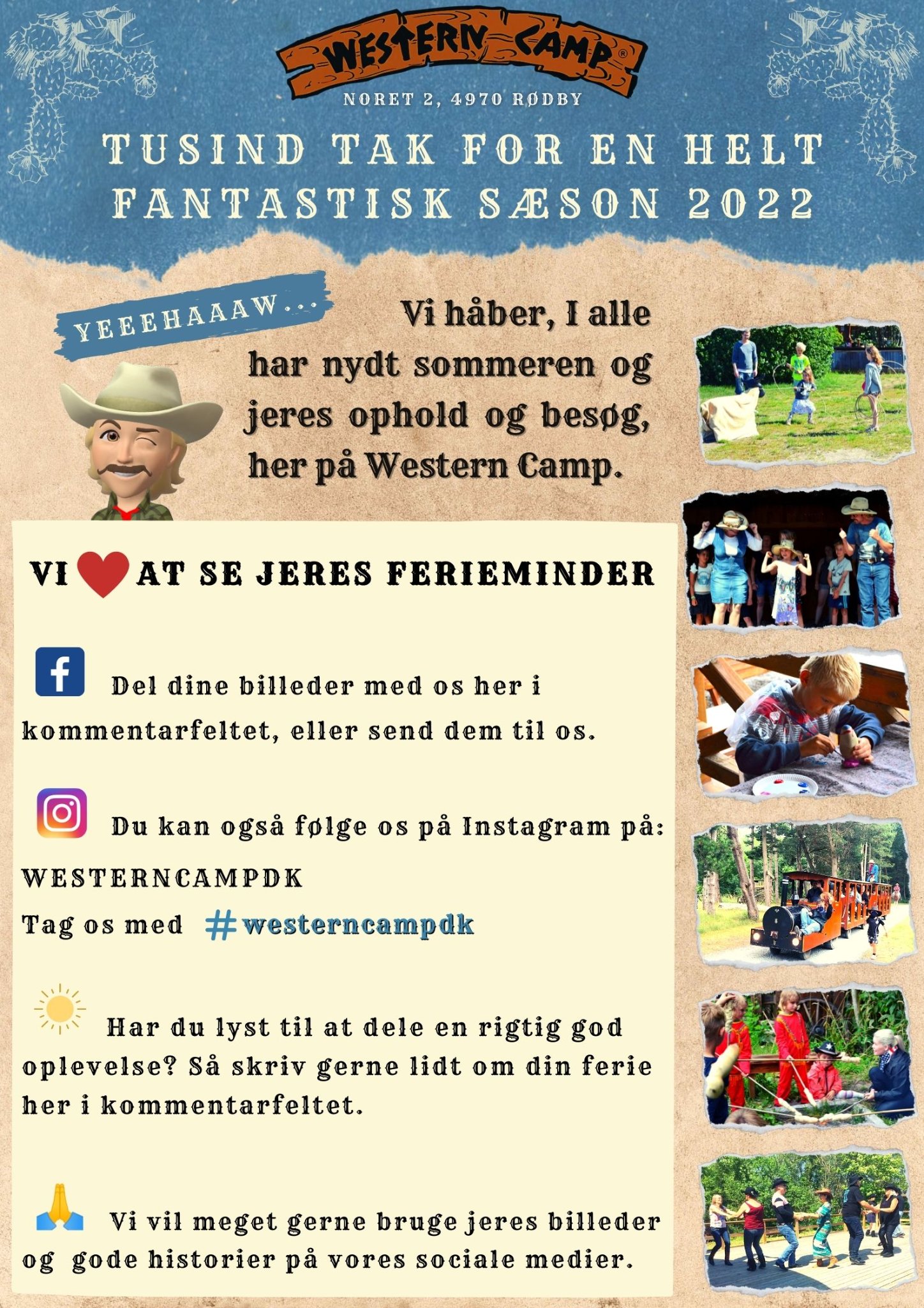 Western Camp - YEEEHAAAW 🤠 Vi sender alle et kæmpe stort TAK for endnu ...