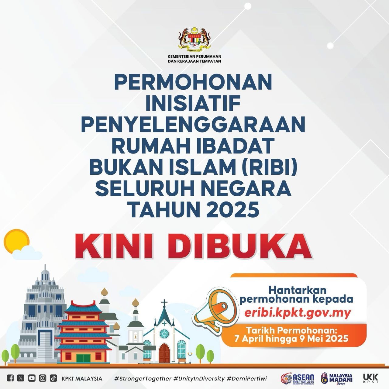 Pusat - PERMOHONAN INISIATIF RIBI 2025 KINI DIBUKA Permohonan Inisiatif ...