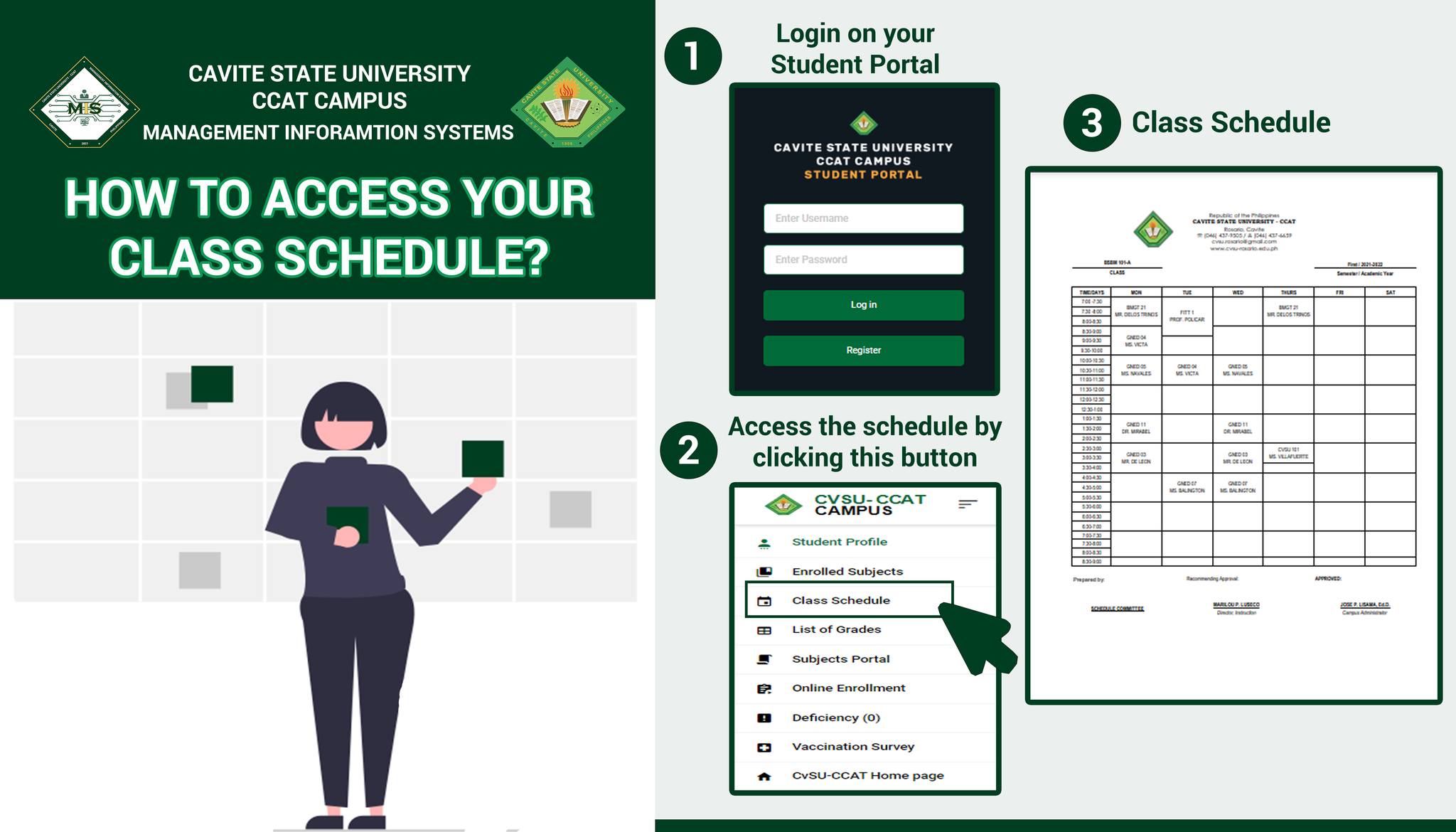 CVSU - Student Evaluation for Teachers (SET) is now open! 🆙🗒️💚 We ...