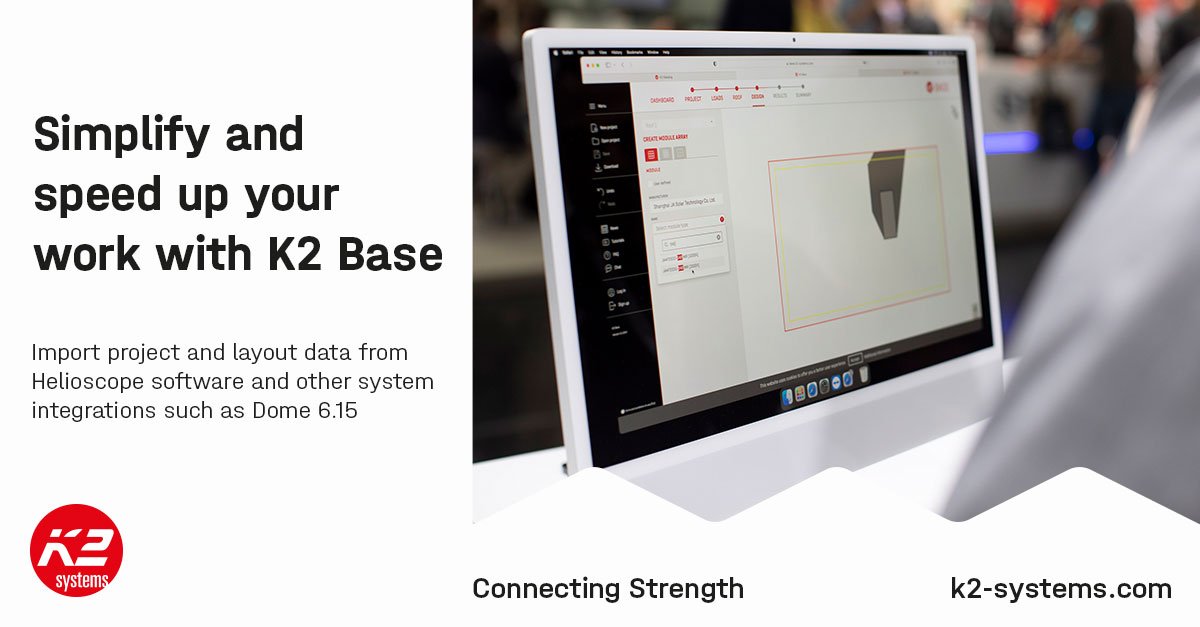 K2 Systems GmbH - K2 connects strengths: Thanks to a... | Facebook