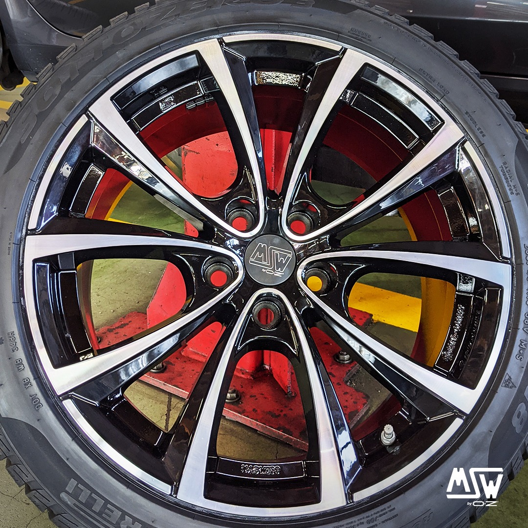 Tesla-inspired double-spoke design ... - MSW Wheels by OZ