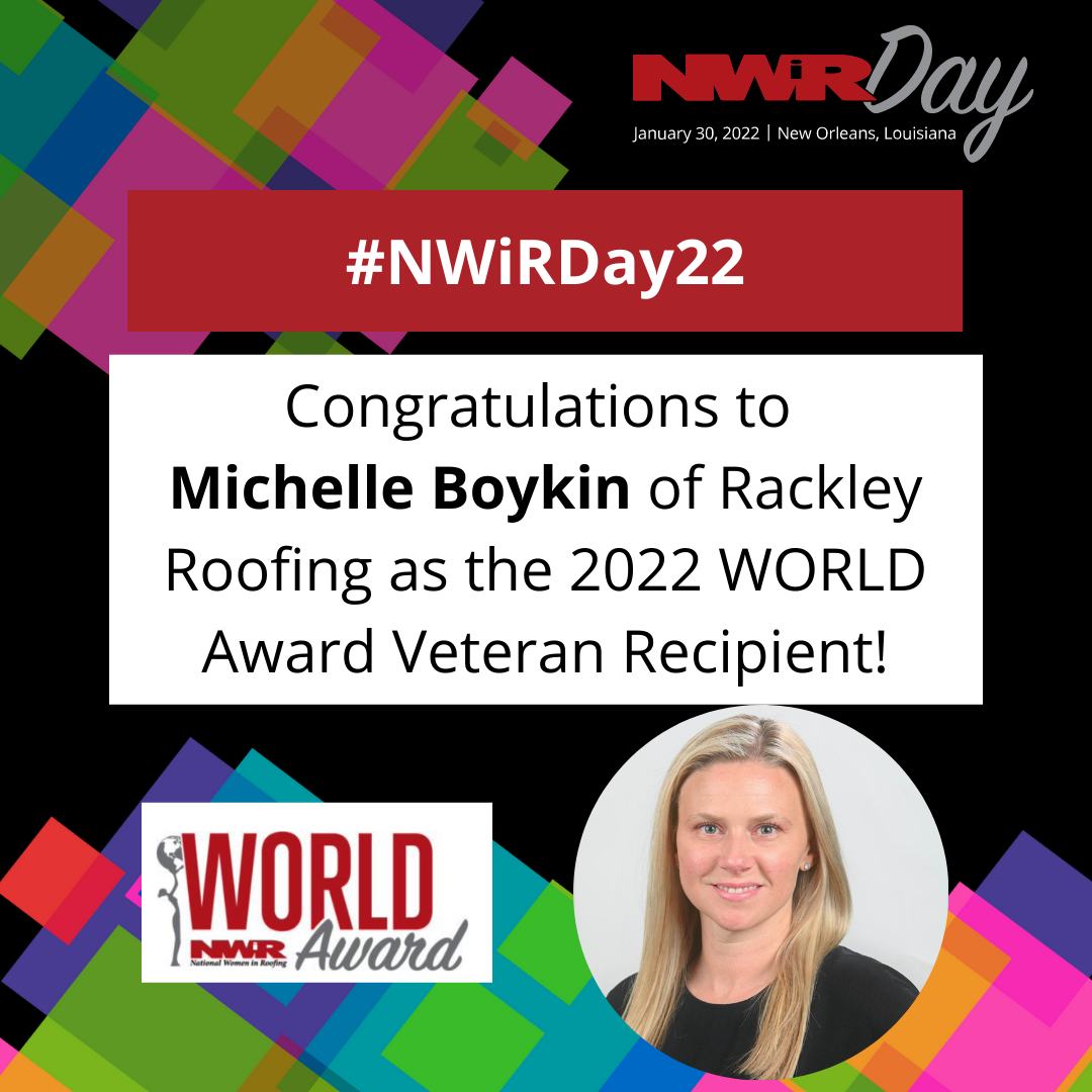 Congratulations to our 2022... - National Women in Roofing