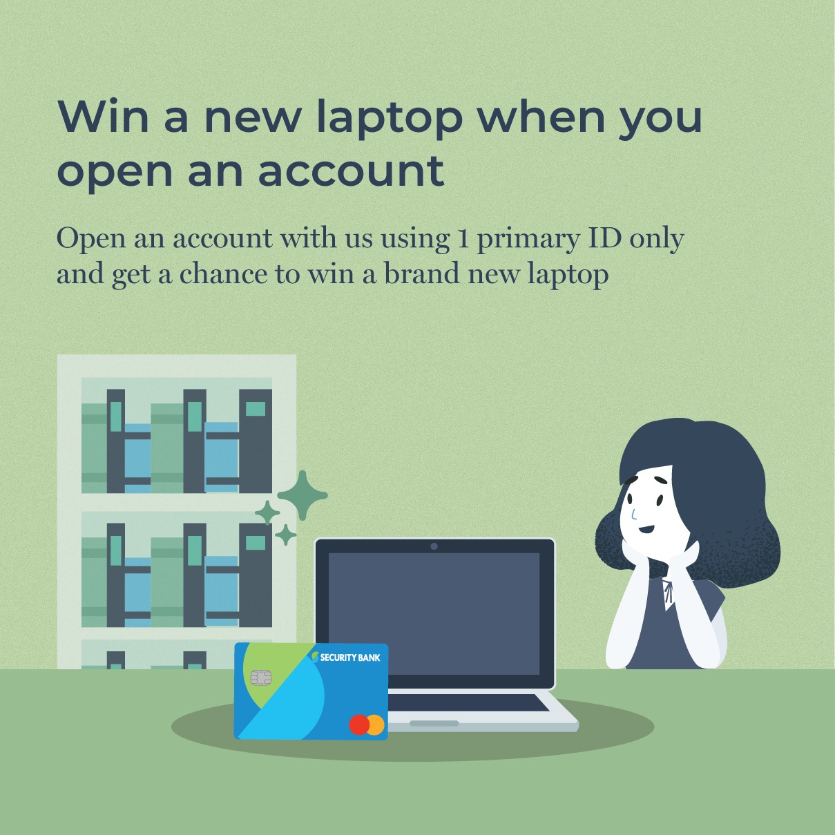 Security - Earn raffle entries and win when you open an account with us ...