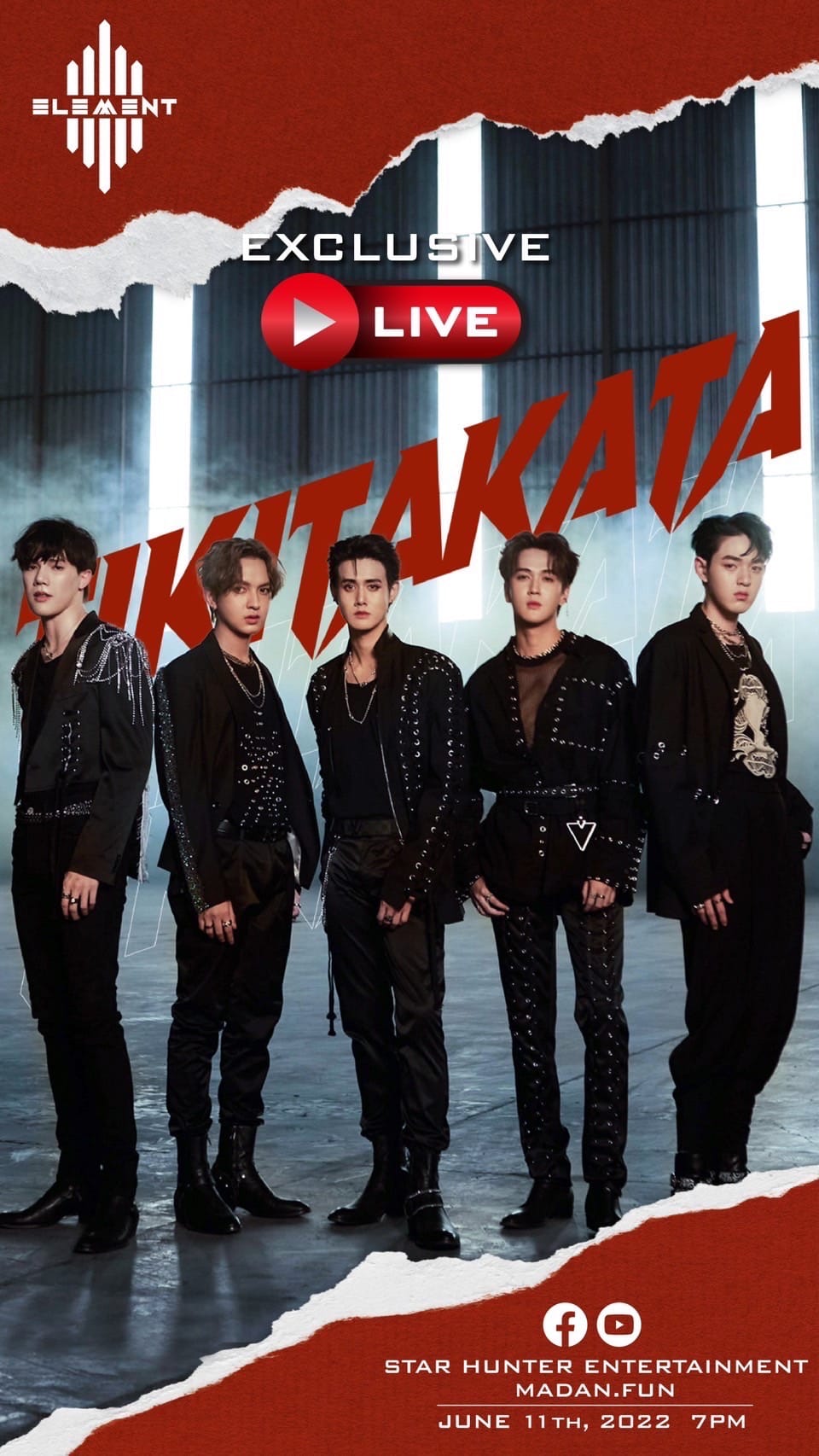 ติดตามรับชม LIVE ELEMENT DEBUT STAGE... - Maganetthailand.com