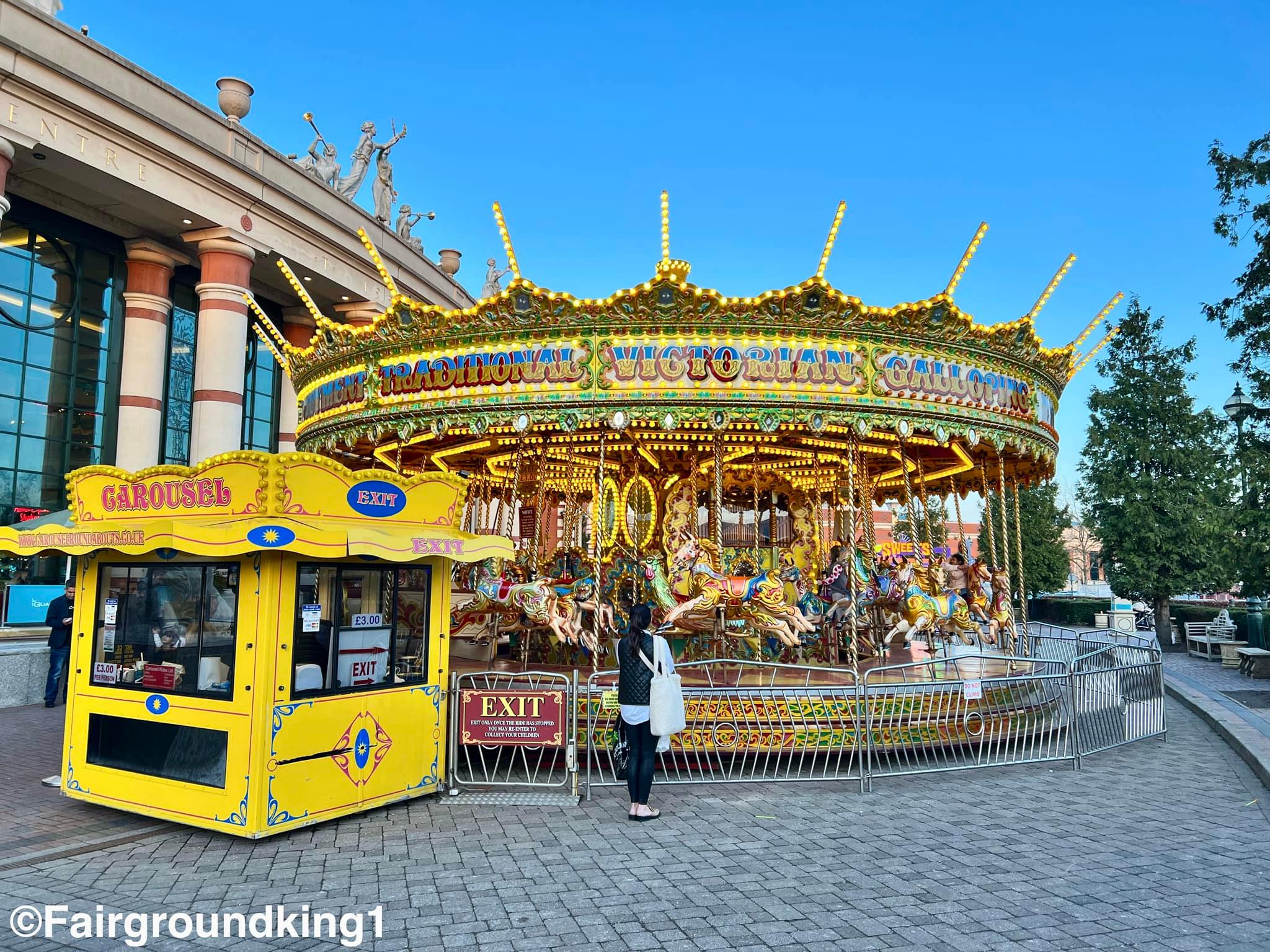 Fairgroundking1 - Today i visit Manchester’s iconic...