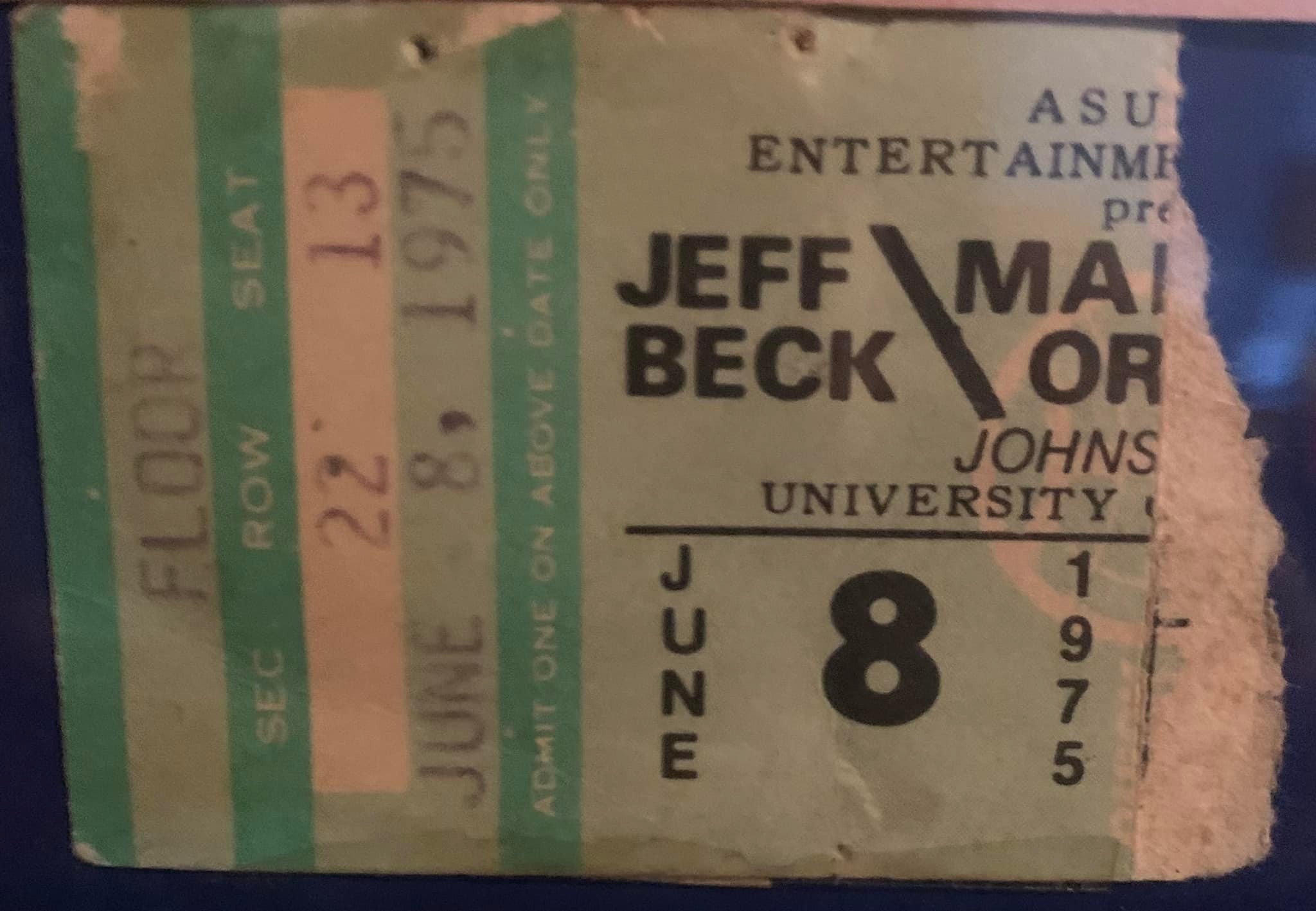 Who was at this concert on this date in 1975?￼